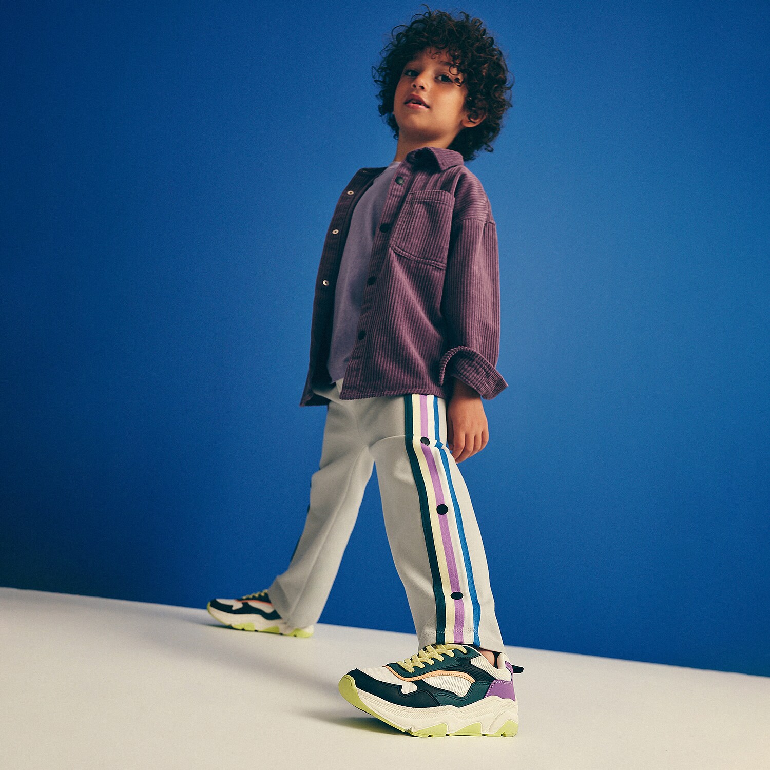 Reserved – Pantofi sport multicolori – Turcoaz Boy imagine noua 2022