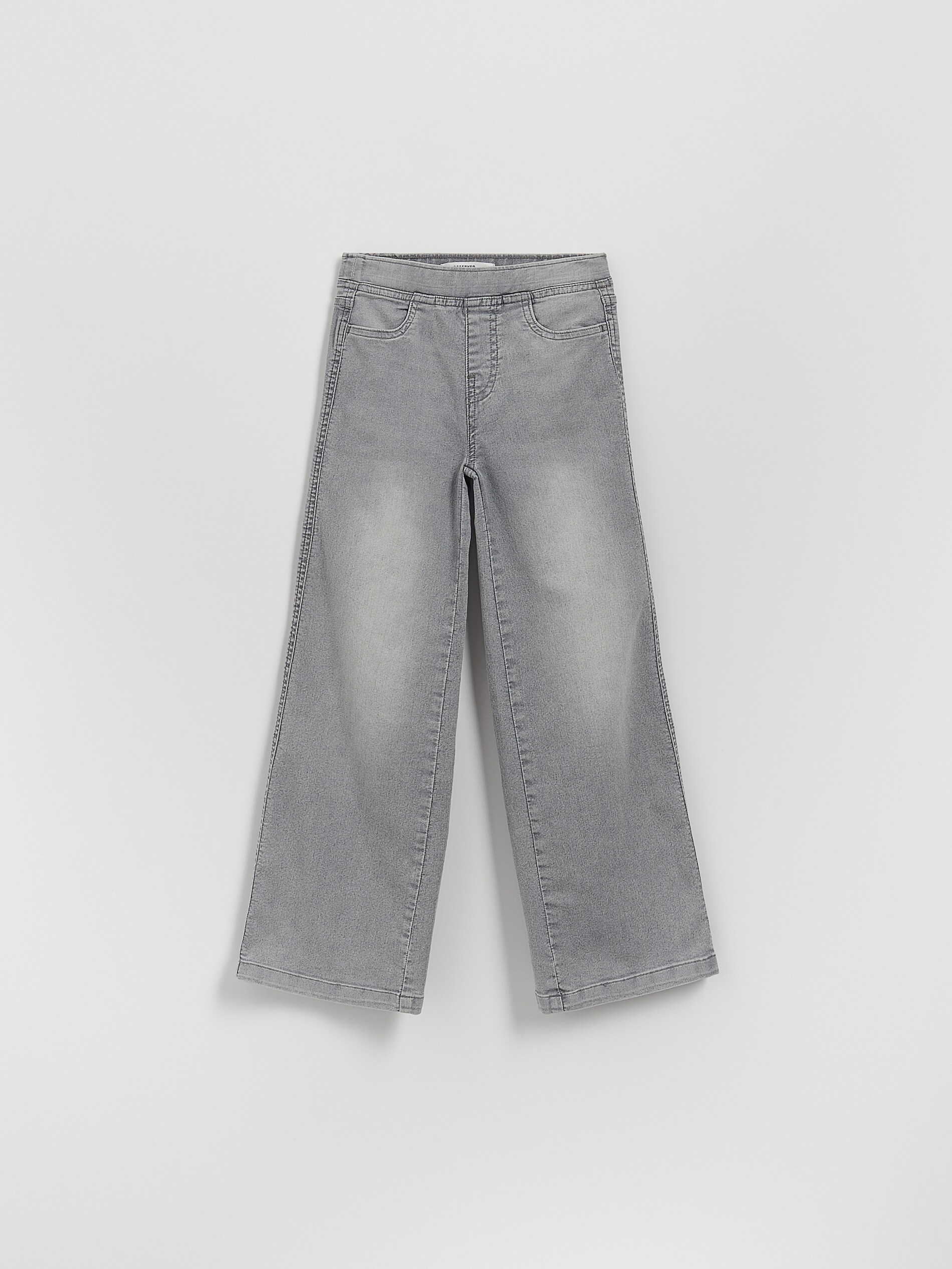 Reserved - Ελαστικό τζιν παντελόνι wide leg φωτογραφία