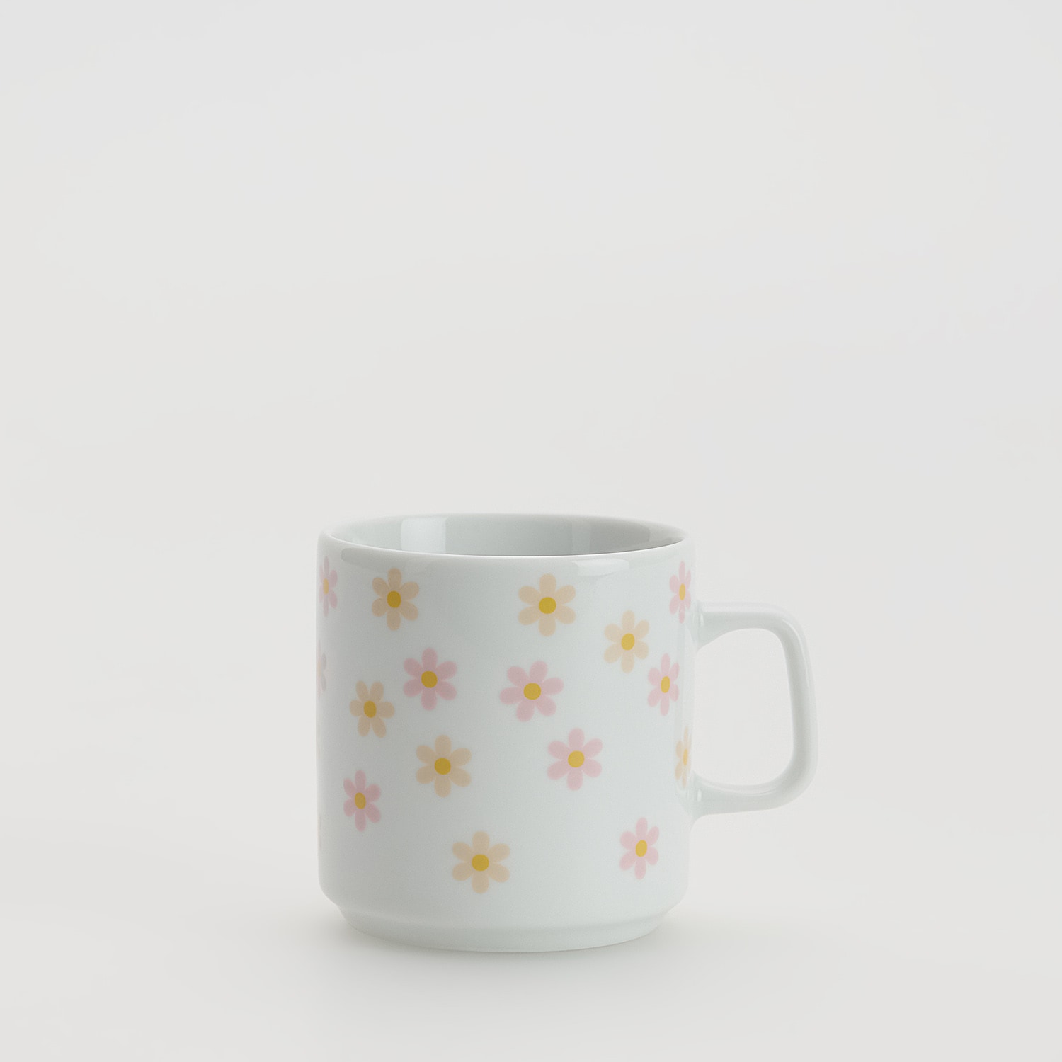 E-shop Reserved - Kvetinová porcelánová šálka - Viacfarebná