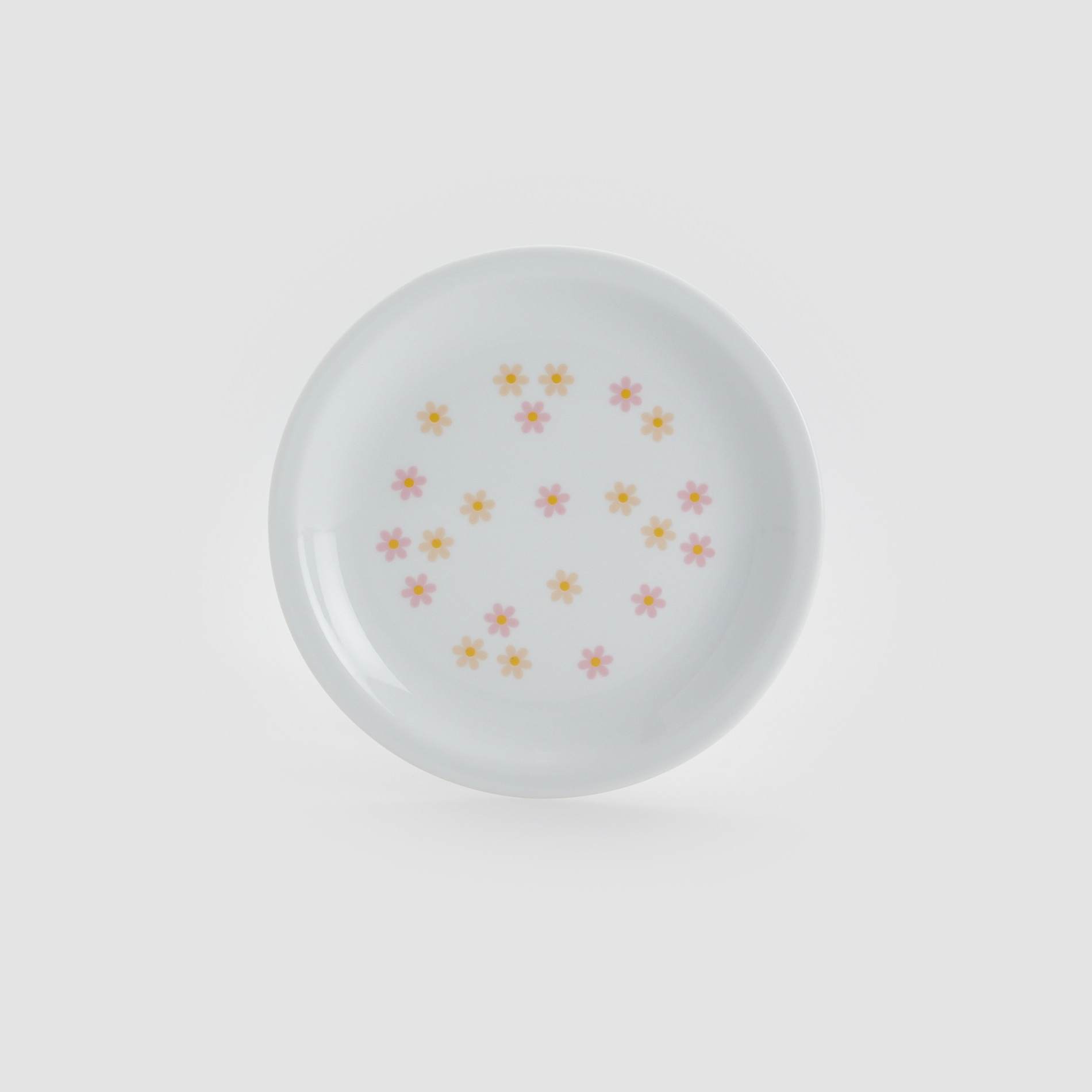 E-shop Reserved - Kvetinový porcelánový tanier - Viacfarebná