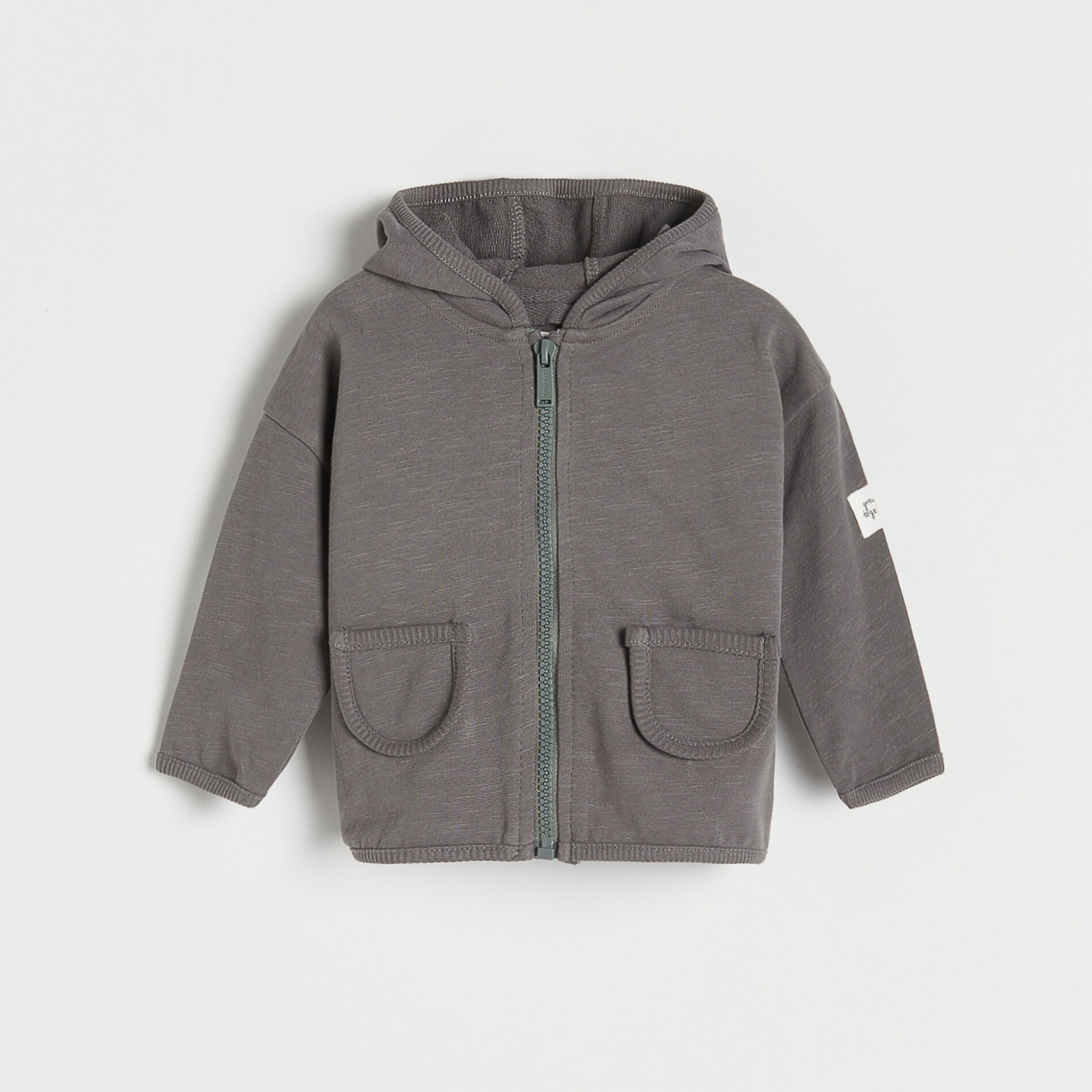 Reserved – Babies` jogging top – Gri Babies` imagine noua 2022