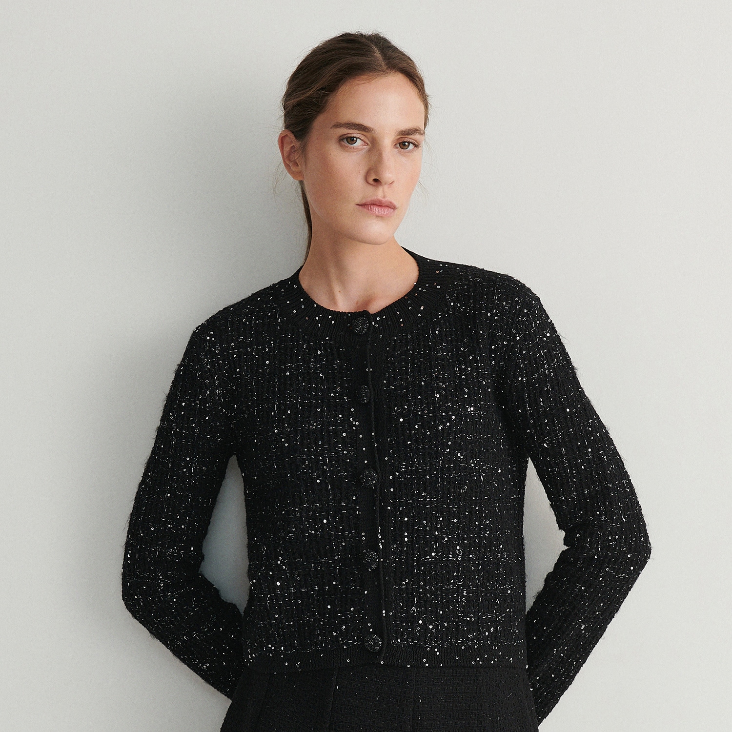 E-shop Reserved - Ladies` sweater - Čierna