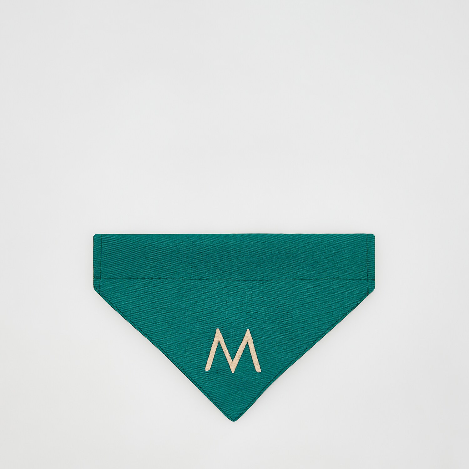 Reserved – Bandană pentru zgardă cu litera „M” – Verde „M” imagine noua 2022