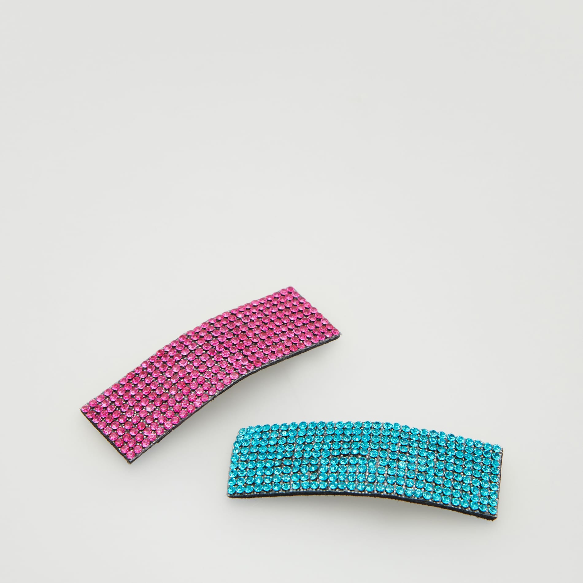 Reserved – Set de 2 agrafe de păr cu pietre cubice din zirconiu – Multicolor accessories imagine noua 2022