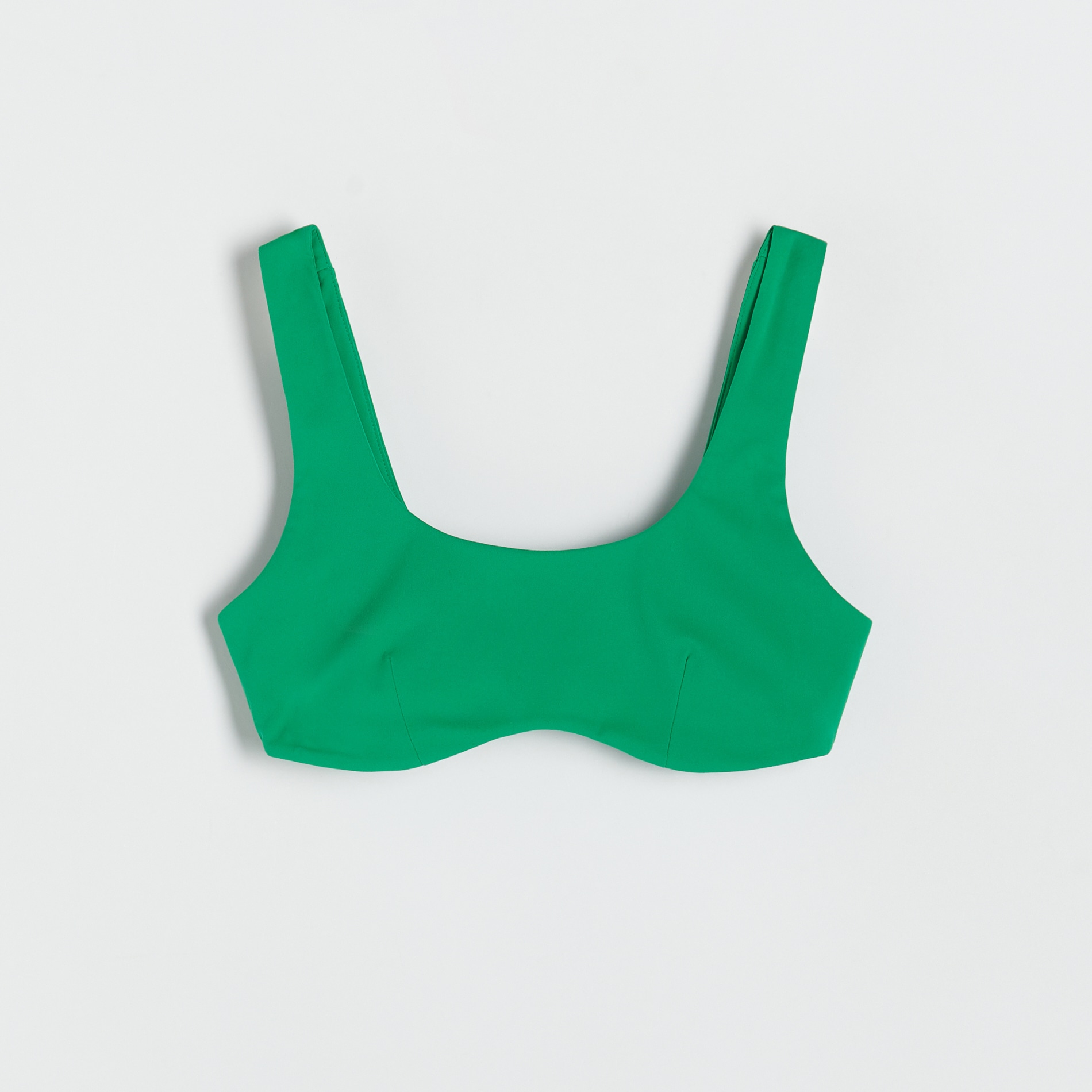 Reserved – Sutien din material moale – Verde bras imagine noua 2022