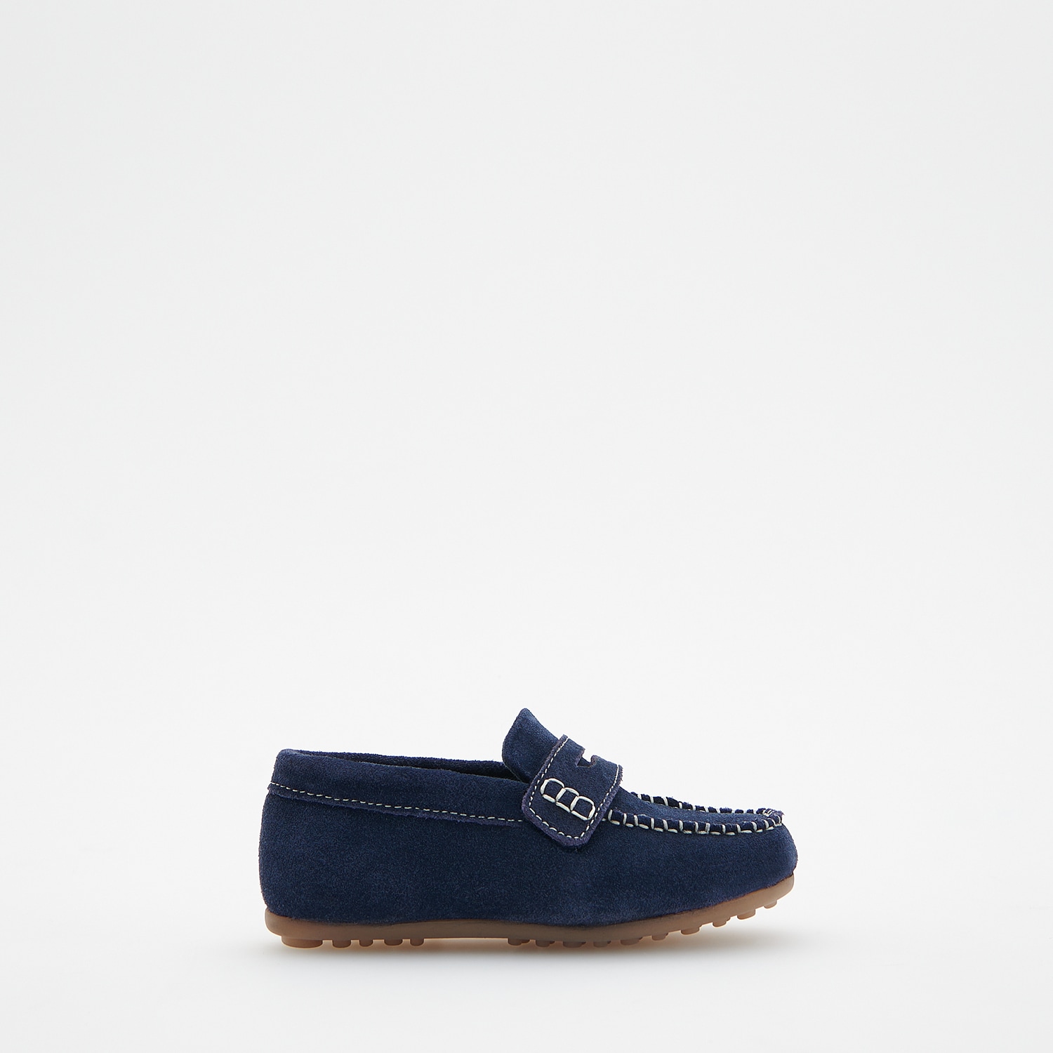 Reserved - Pantofi comozi din piele - Bleumarin