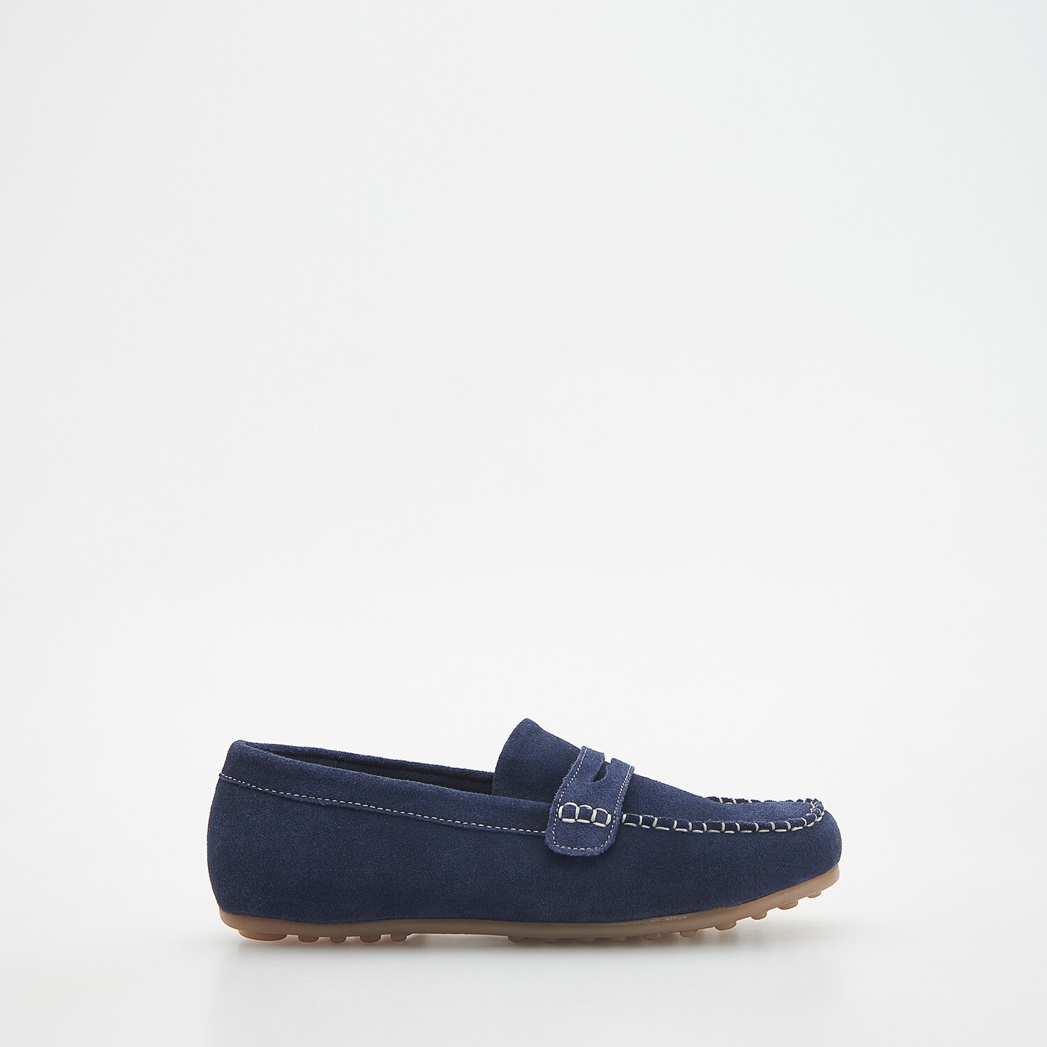 Reserved - Pantofi derby clasici, din piele - Bleumarin