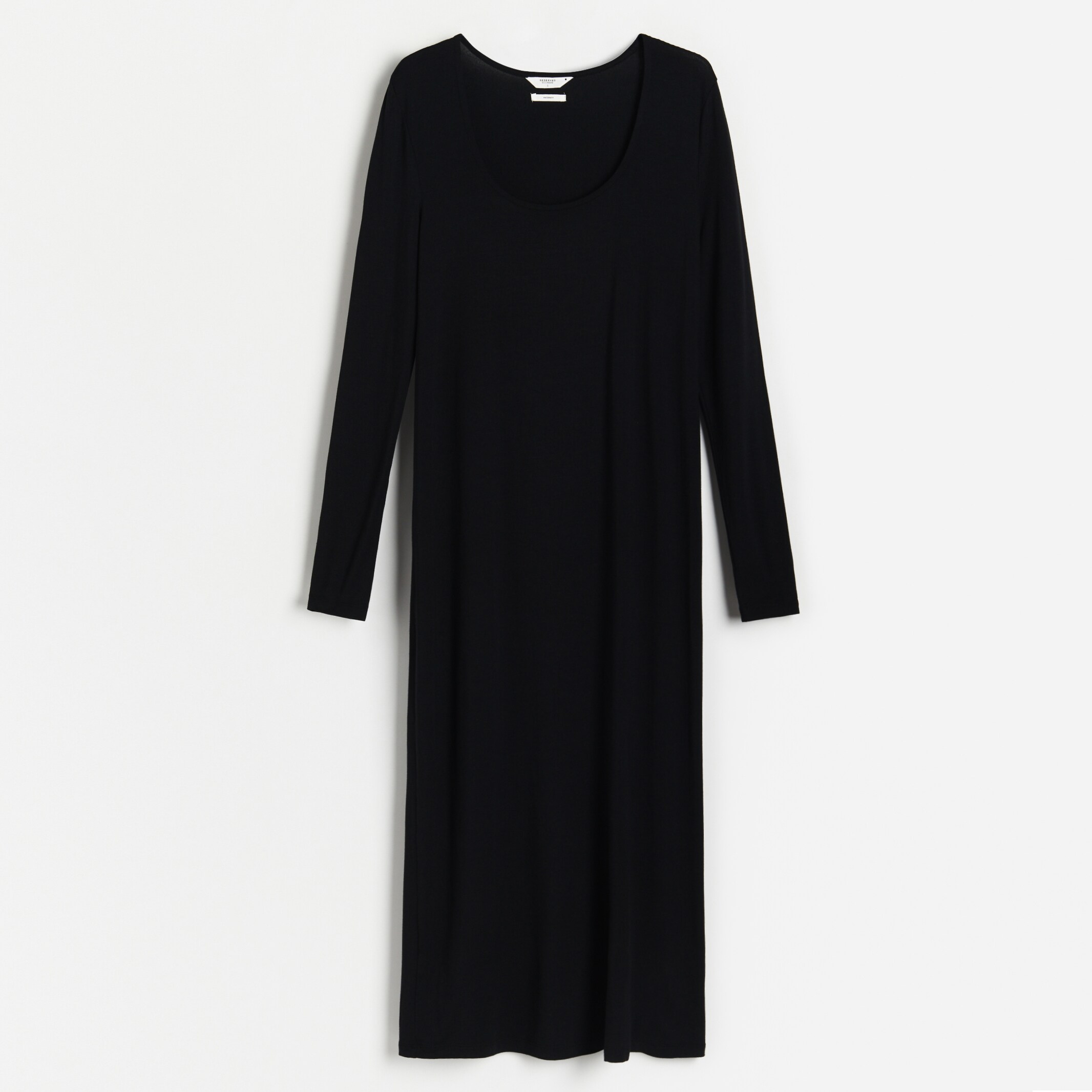 Reserved – Rochie cu conținut ridicat de material modal – Negru clothes imagine noua 2022