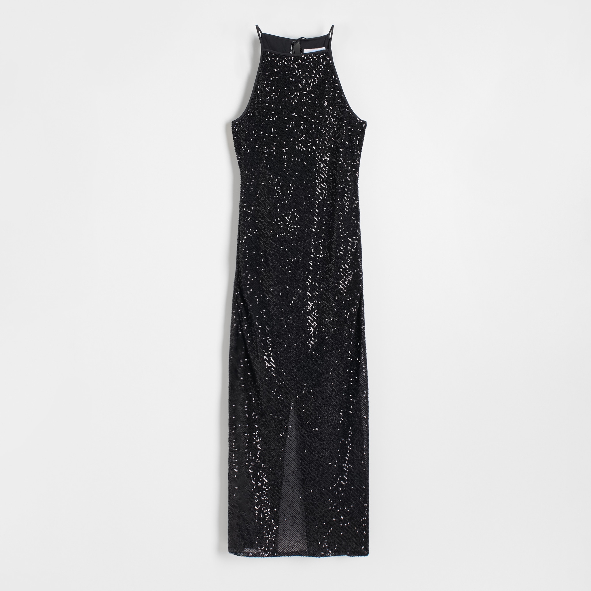 E-shop Reserved - Flitrové šaty - Čierna