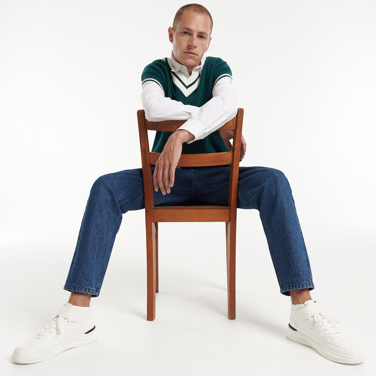 Reserved – Pantofi Sneakers peste gleznă – Alb accessories imagine noua 2022