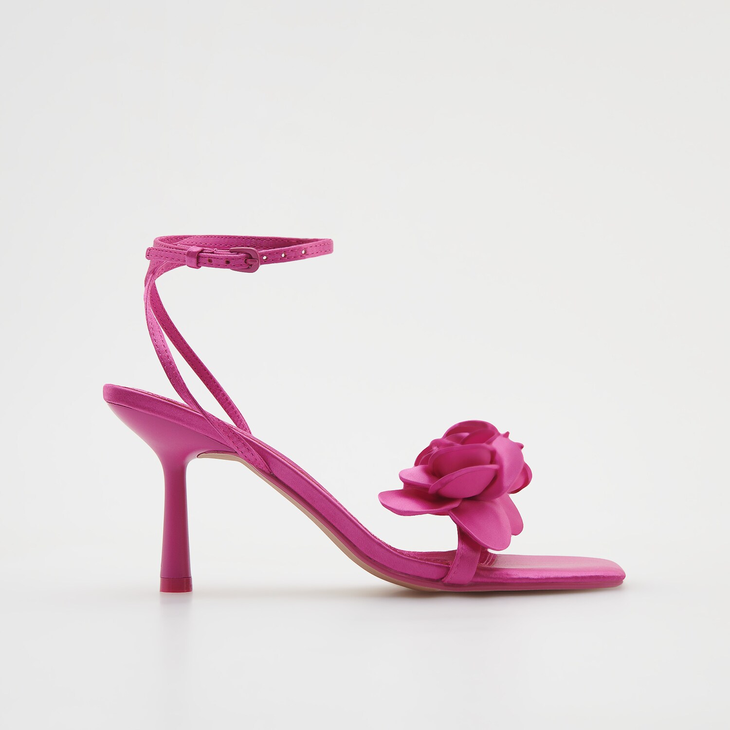 Reserved – Sandale cu toc – Roz accessories imagine noua 2022