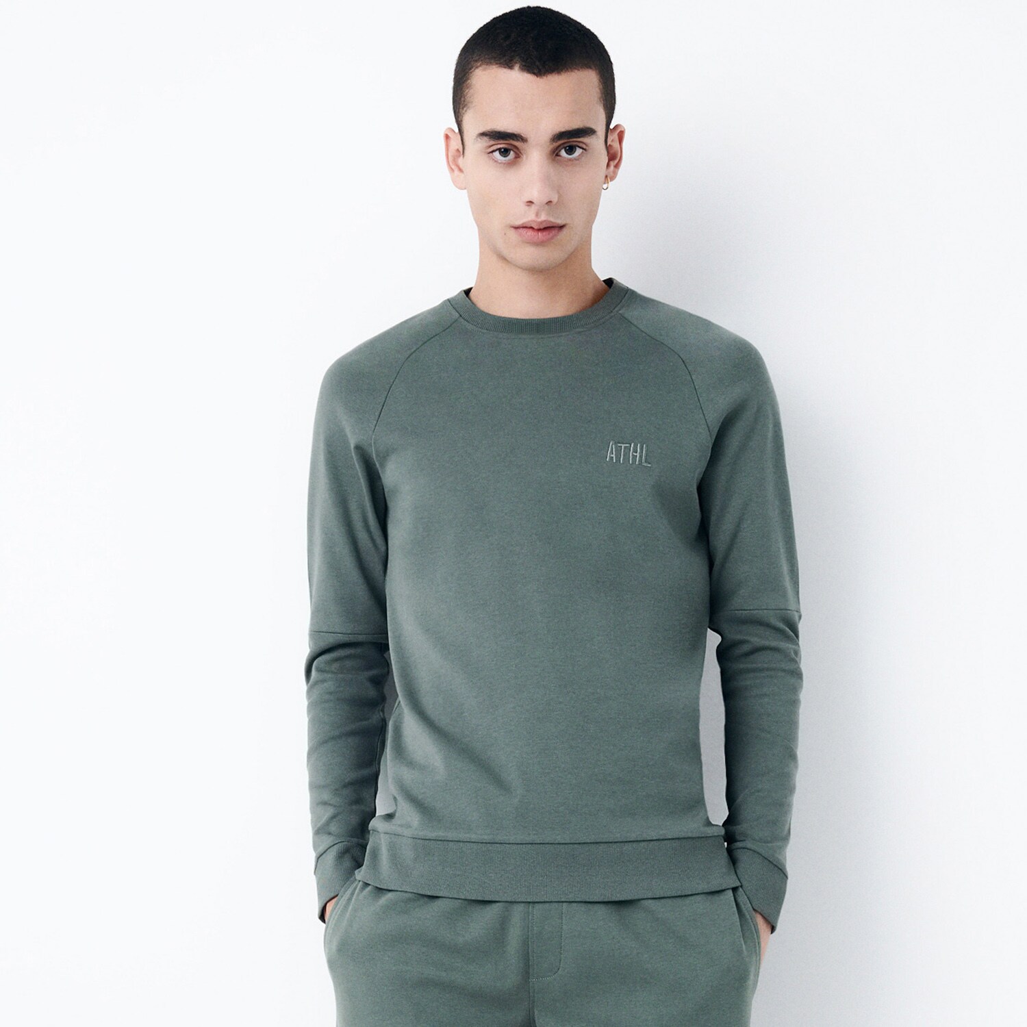 Reserved – Pantaloni de pijama – Kaki accessories imagine noua 2022