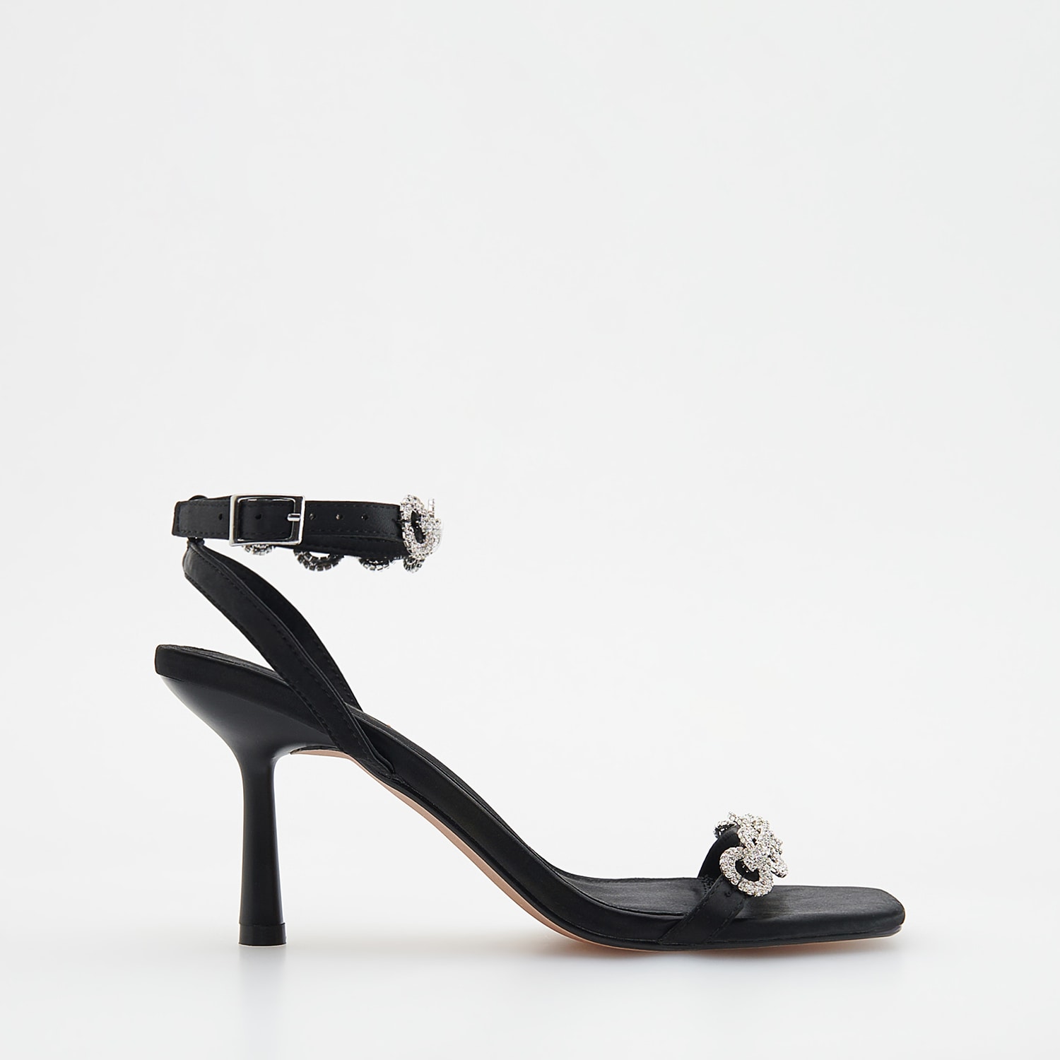 Reserved – Sandale cu toc – Negru Accessories imagine noua gjx.ro
