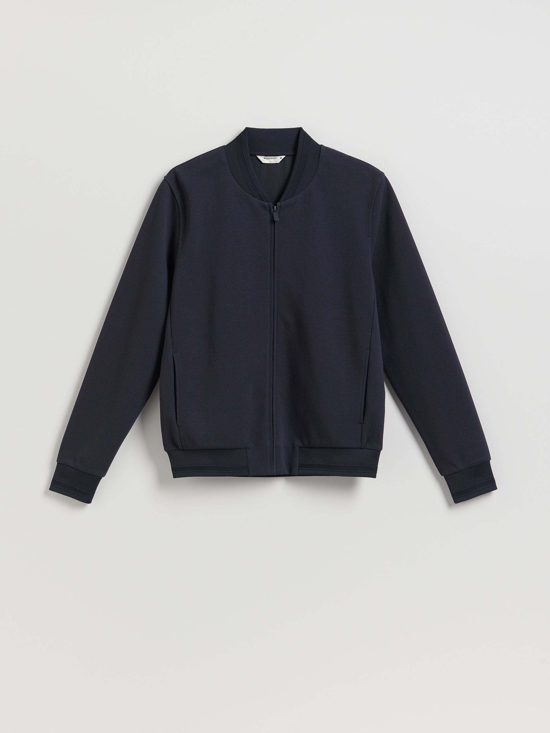 Reserved - Sudadera bomber - antracita