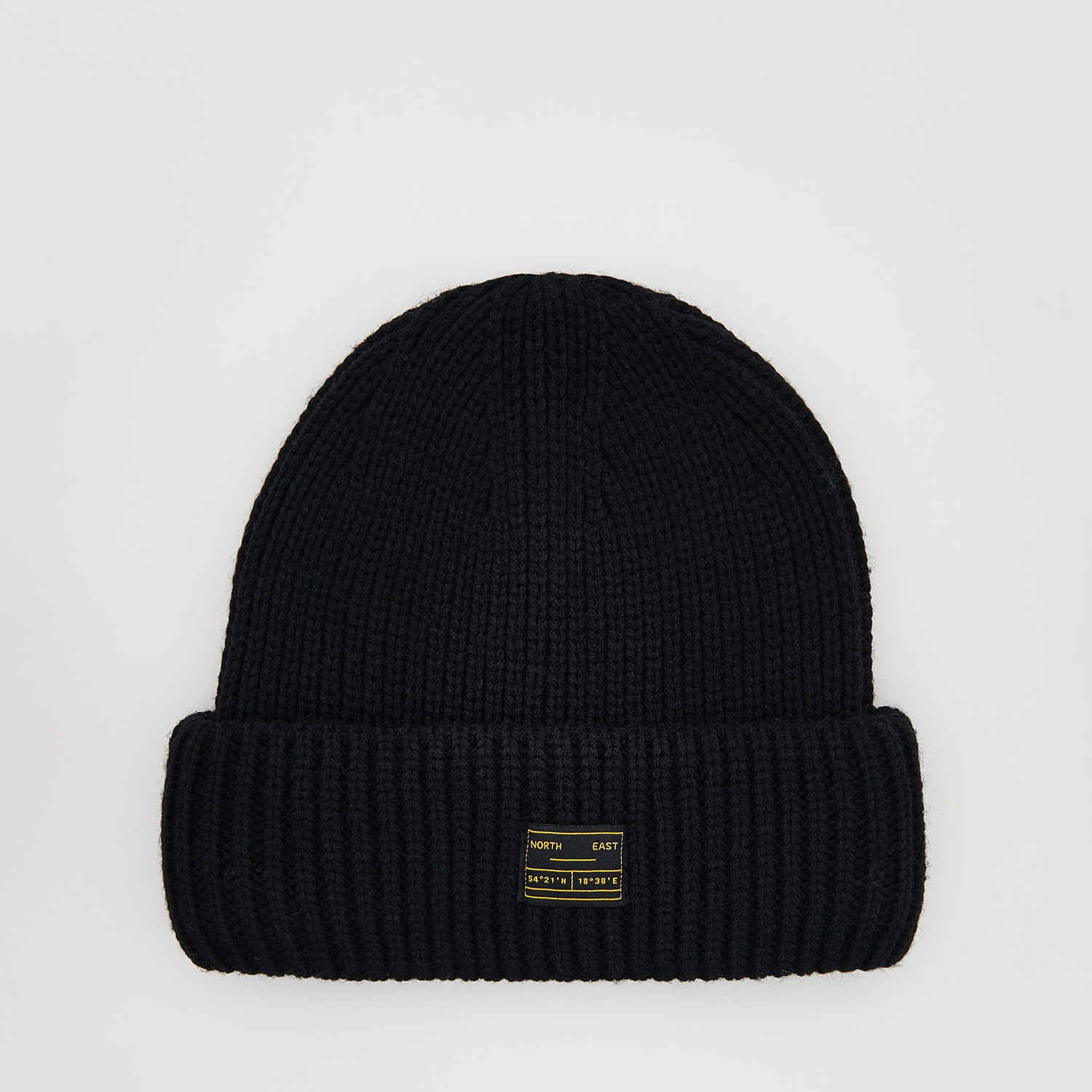 Reserved – Căciulă beanie cu adaos de poliester reciclat – Negru accessories imagine noua 2022