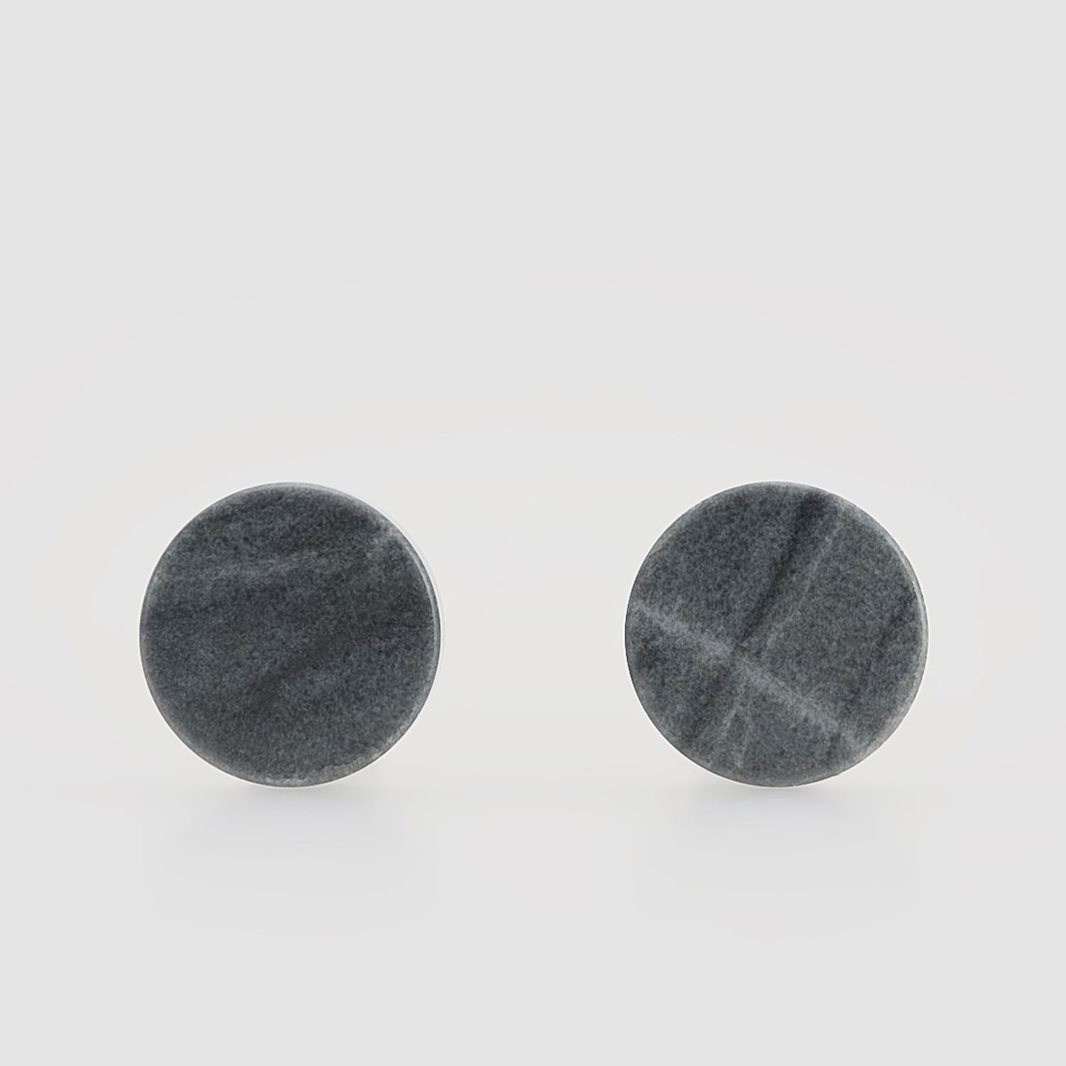 Reserved - Set de 2 mânere marmorate - Negru