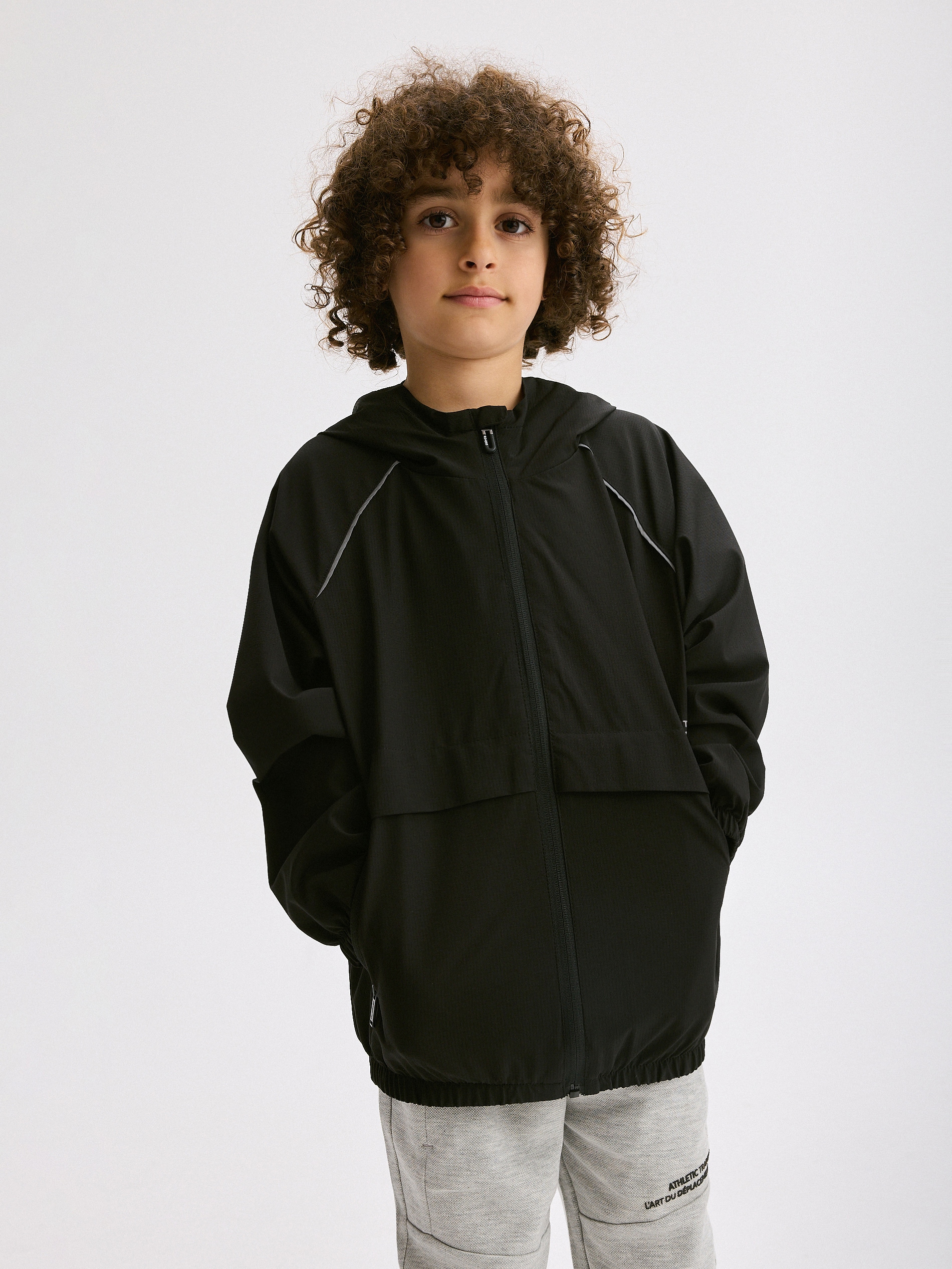 Reserved - Τζάκετ oversize με κουκούλα φωτογραφία