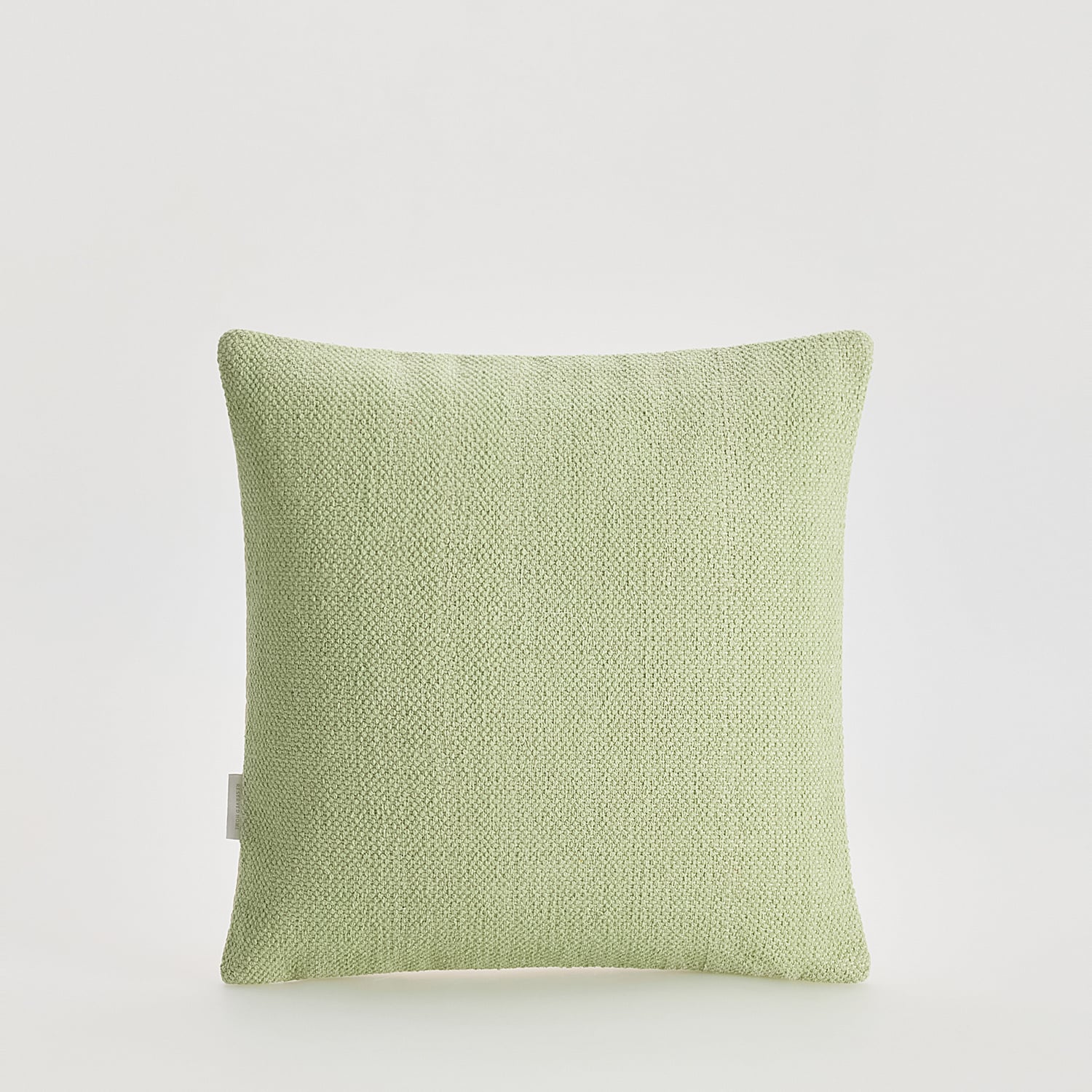 E-shop Reserved - Obliečka na vankúš z textúrovanej bavlnenej látky - Zelená