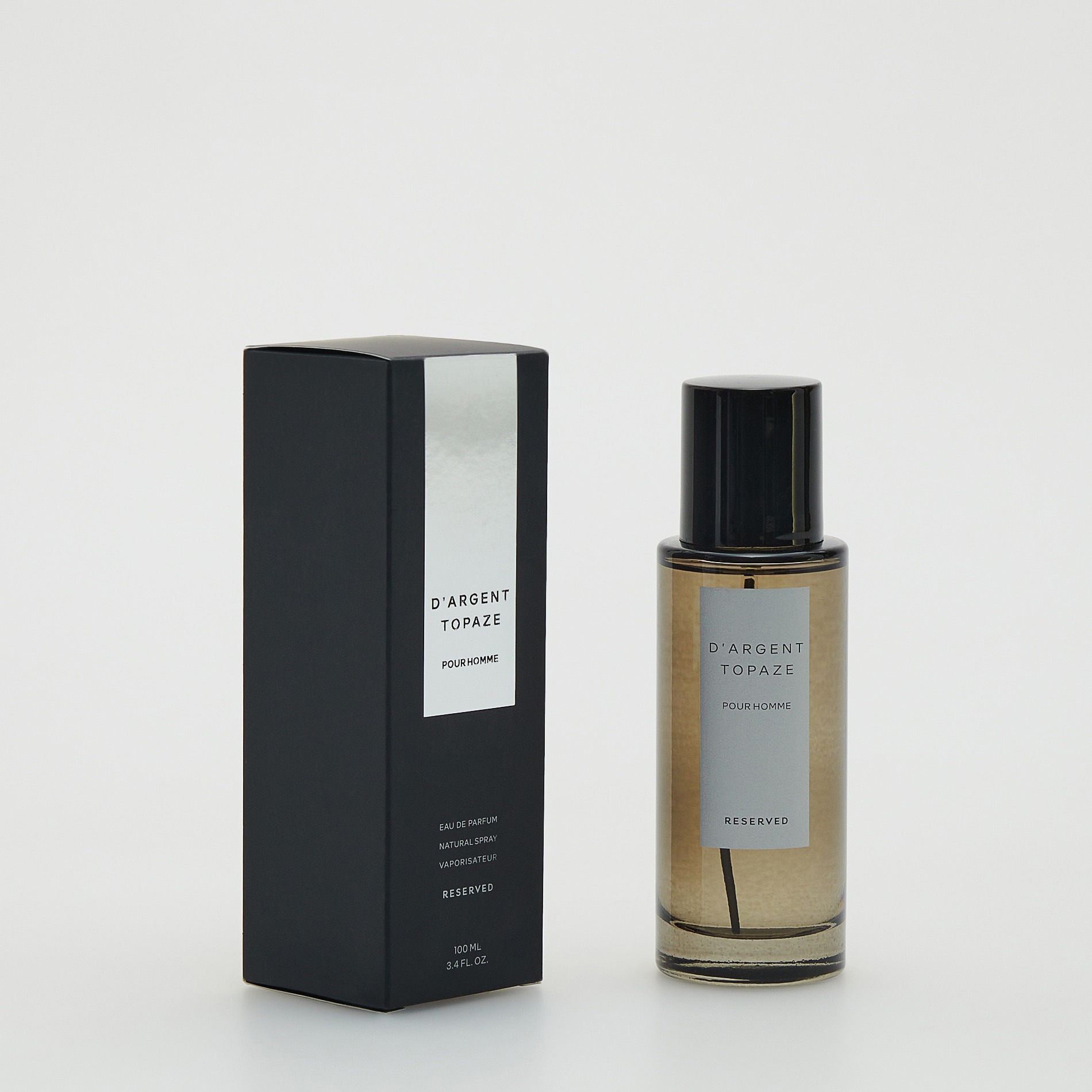 Reserved - Apă de parfum D’argent Topaze - Negru