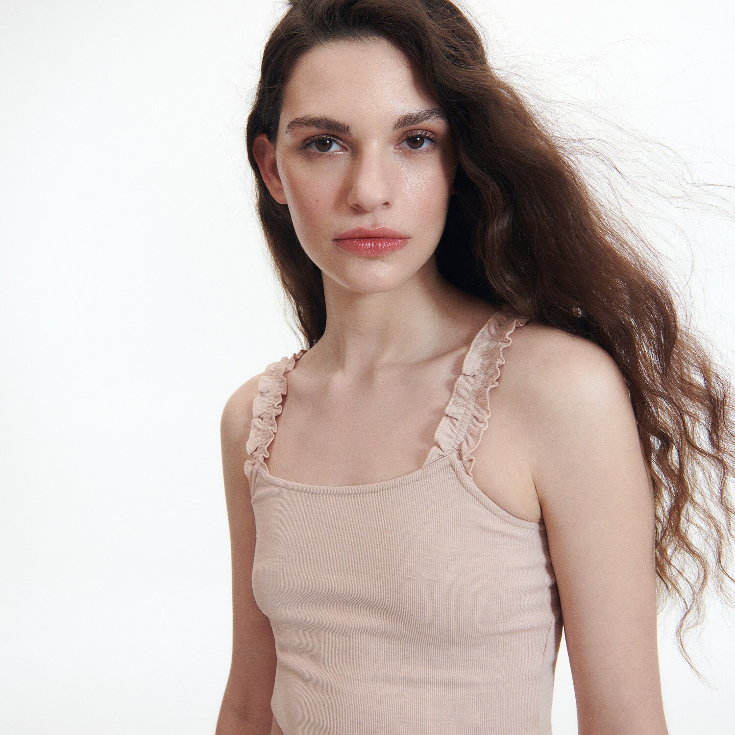 Reserved – Crop top din tricot striat – clothes imagine noua 2022
