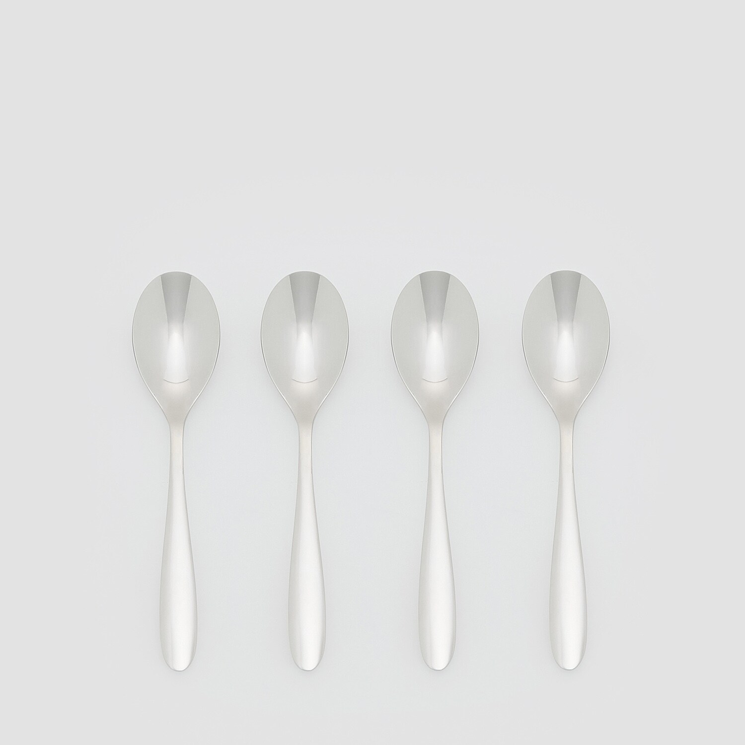 Reserved - Set de 4 lingurițe - Argintiu