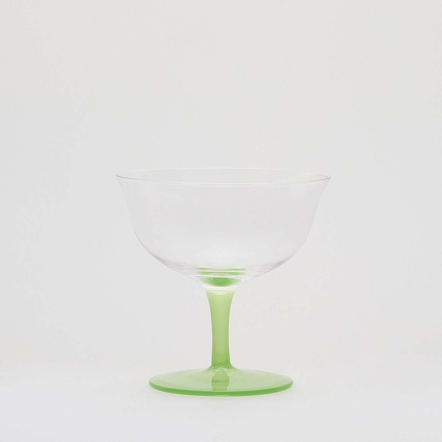 E-shop Reserved - Sklenený pohár na zmrzlinu - Zelená