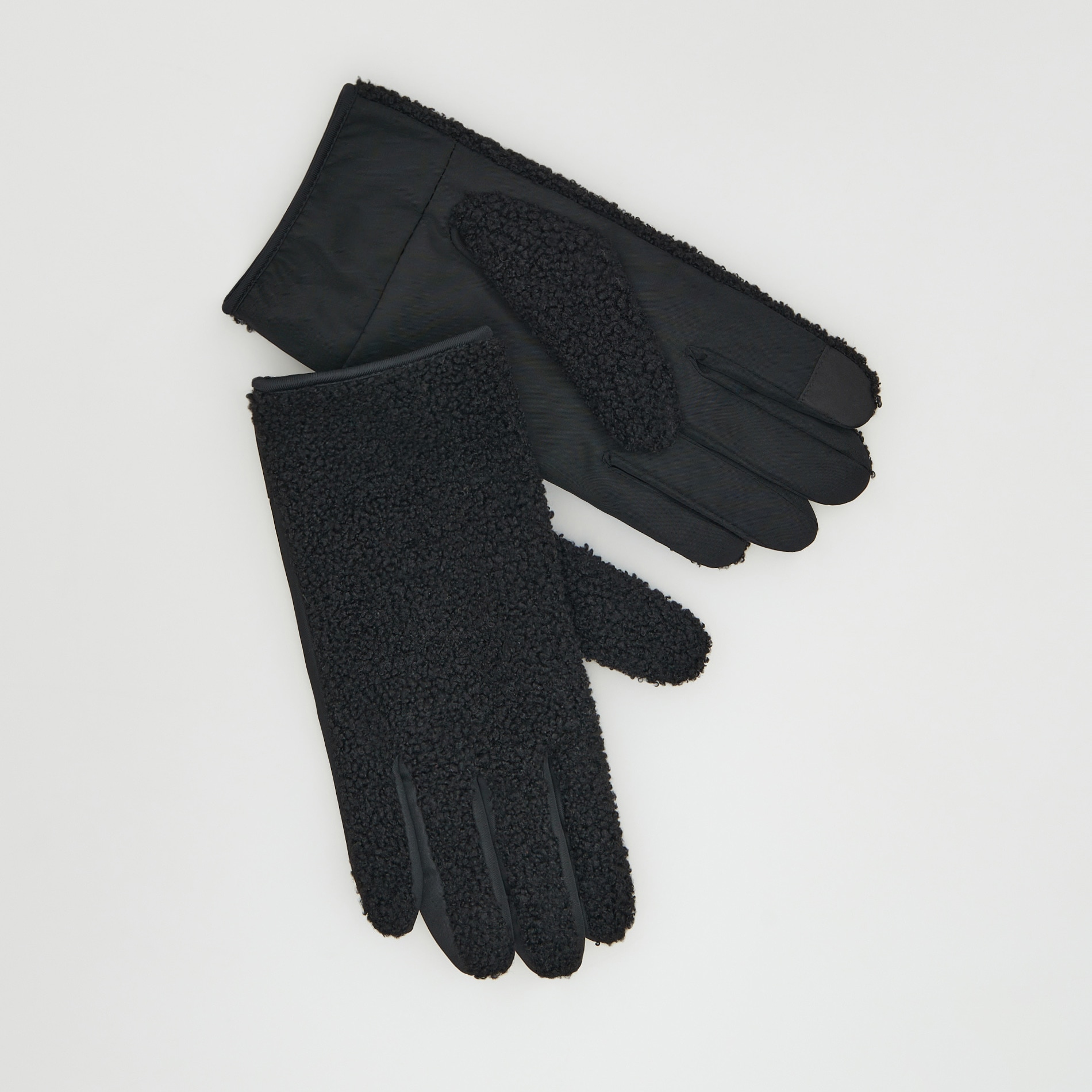 Reserved – Men`s gloves – Negru imagine noua 2022