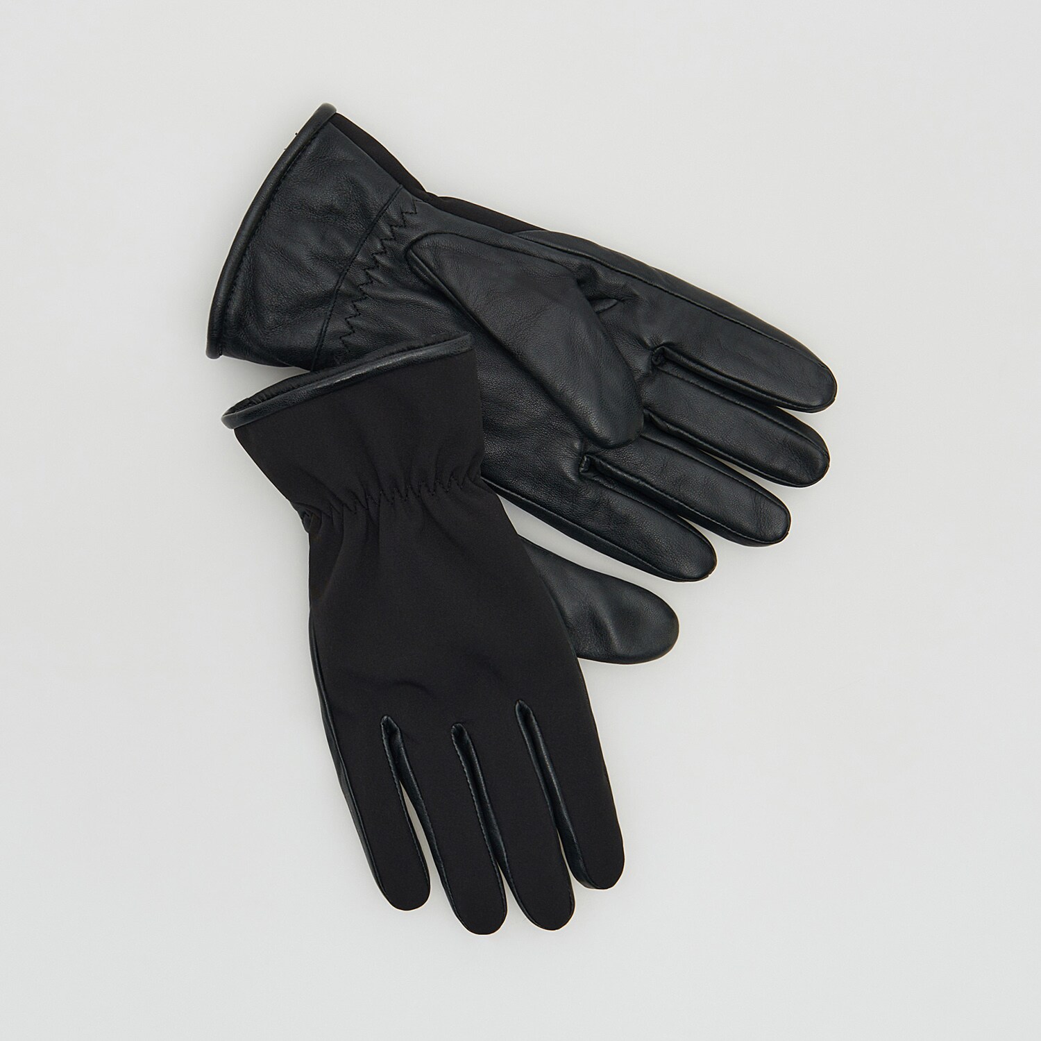 Reserved – Men`s gloves – Negru accessories imagine noua 2022