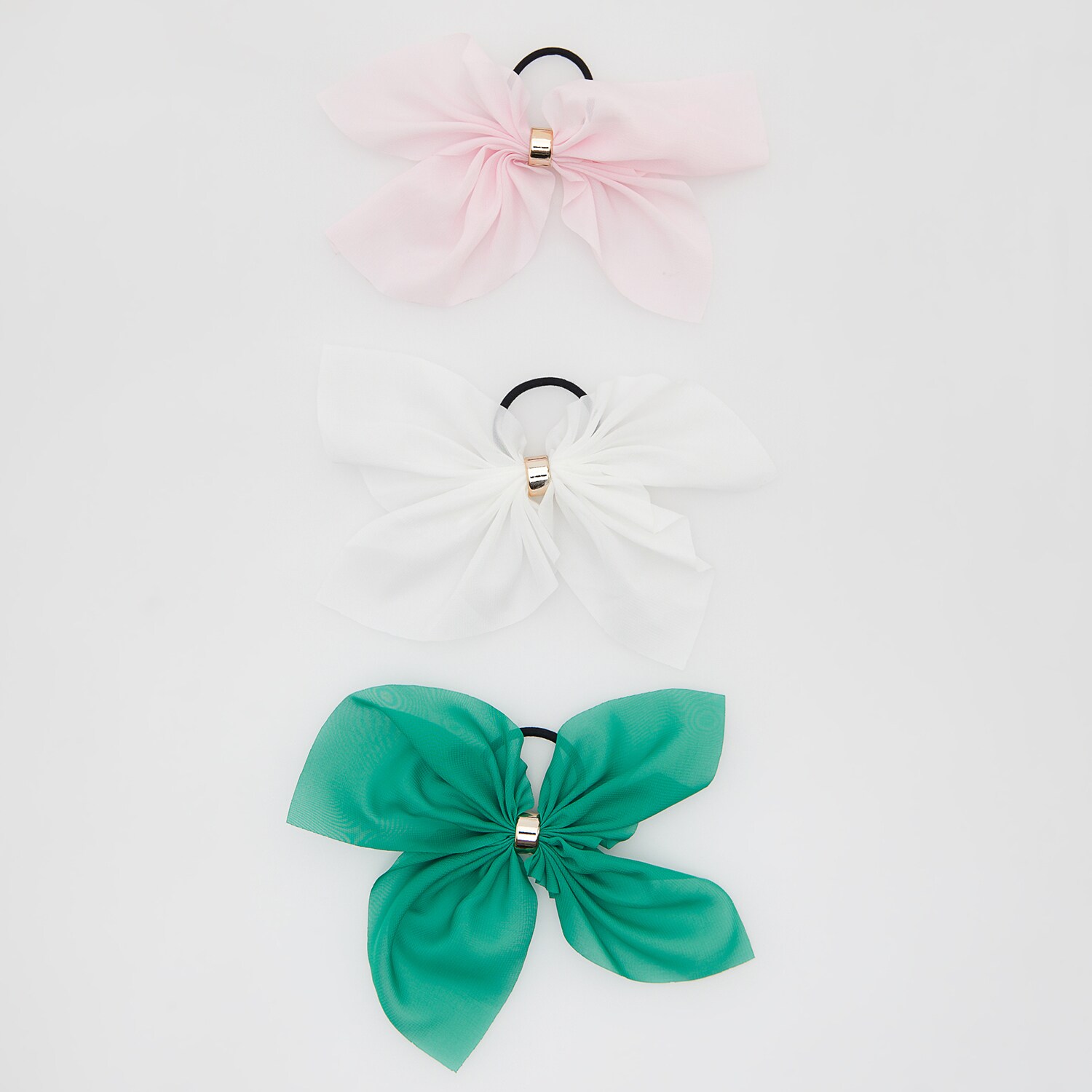 Reserved – Set de 3 elastice de păr decorative – Multicolor decorative imagine noua gjx.ro
