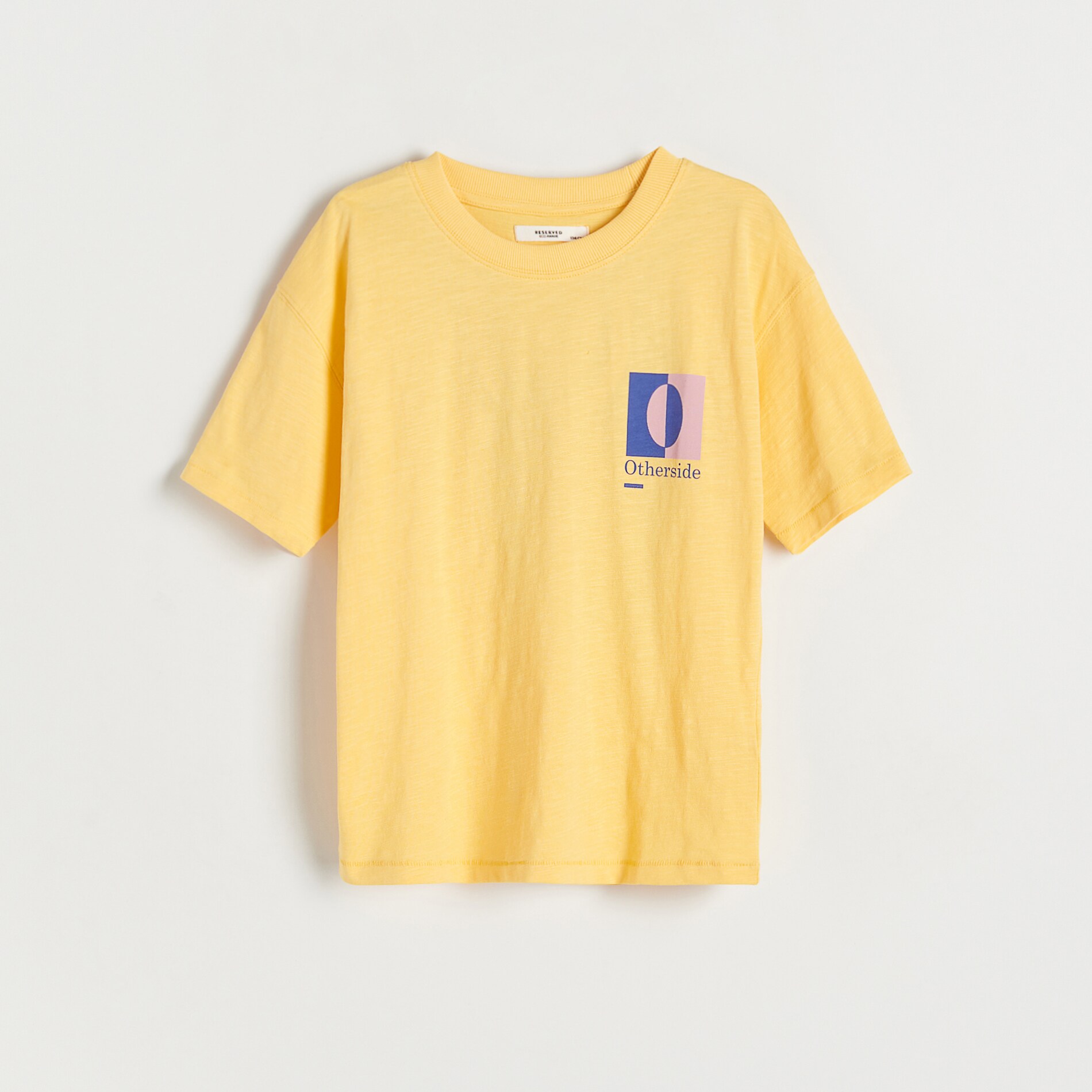 Reserved – T-shirt cu imprimeu – Galben Boy imagine noua 2022
