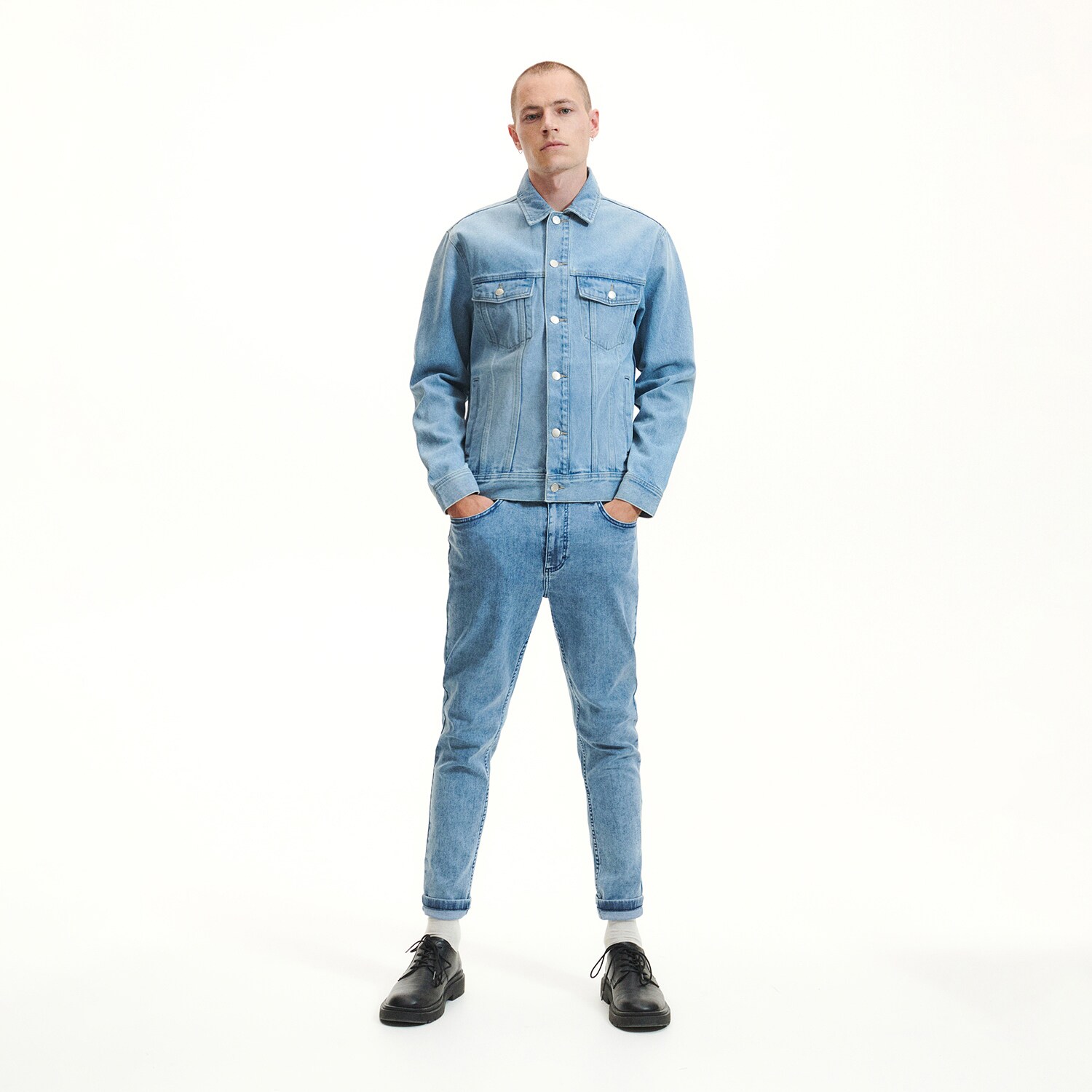Reserved – Men`s jeans trousers – Albastru Albastru imagine noua gjx.ro