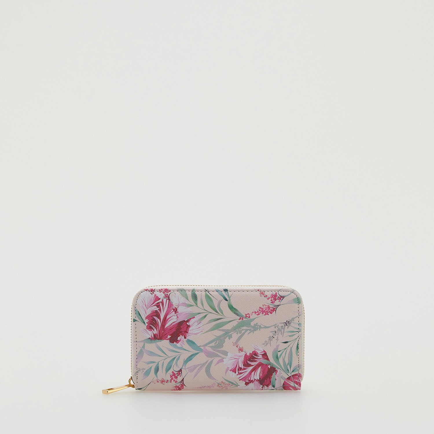 Reserved – Portofel cu model floral – Roz accessories imagine noua 2022