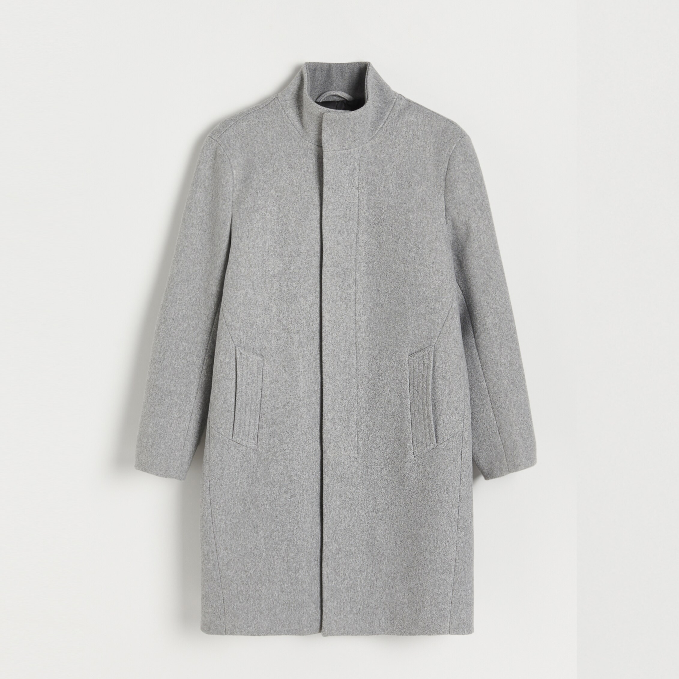 Reserved – Men`s coat – Gri deschis clothes imagine noua 2022