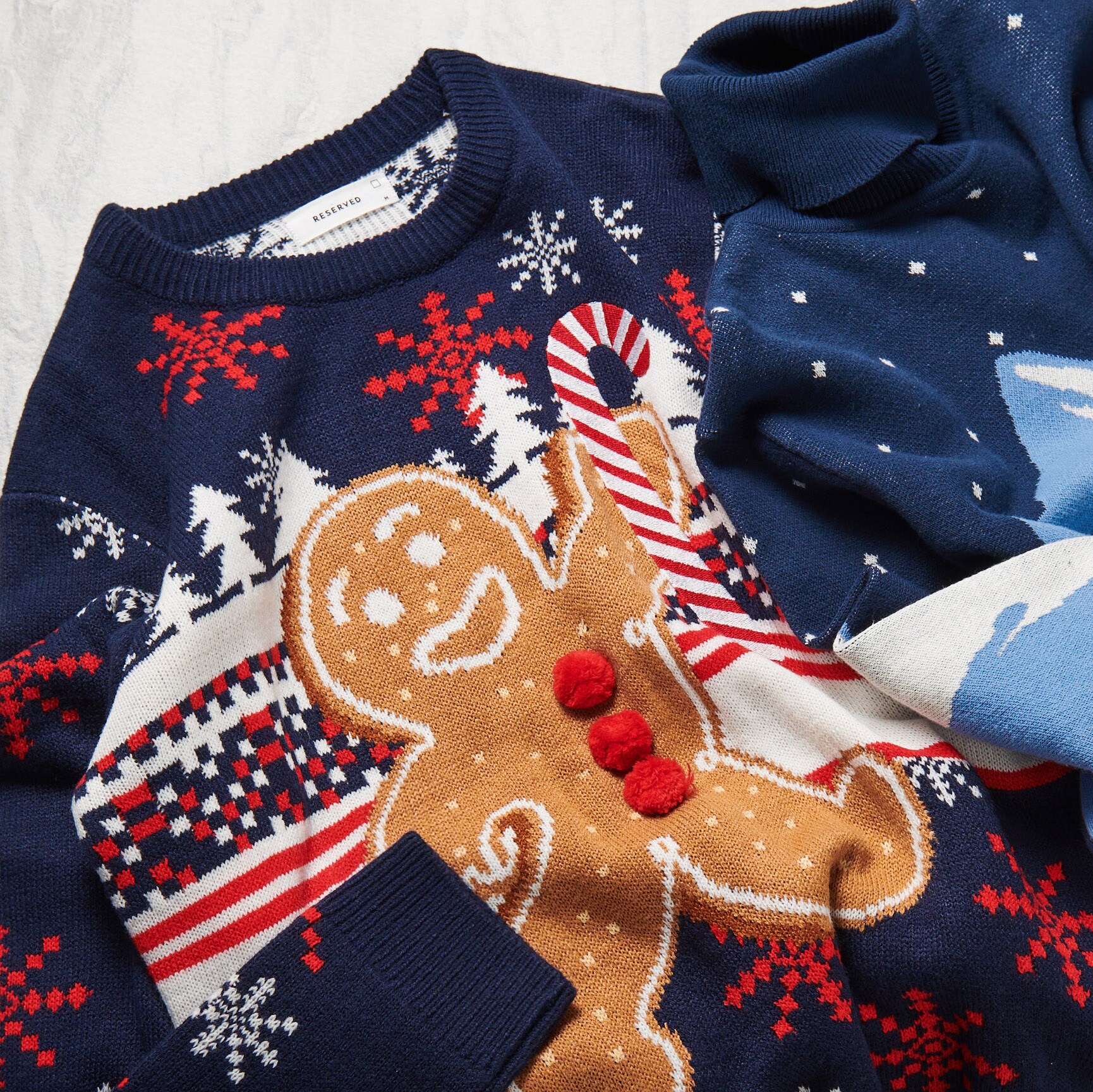 Reserved – Pulover cu imprimeu de Crăciun – Multicolor clothes imagine noua 2022