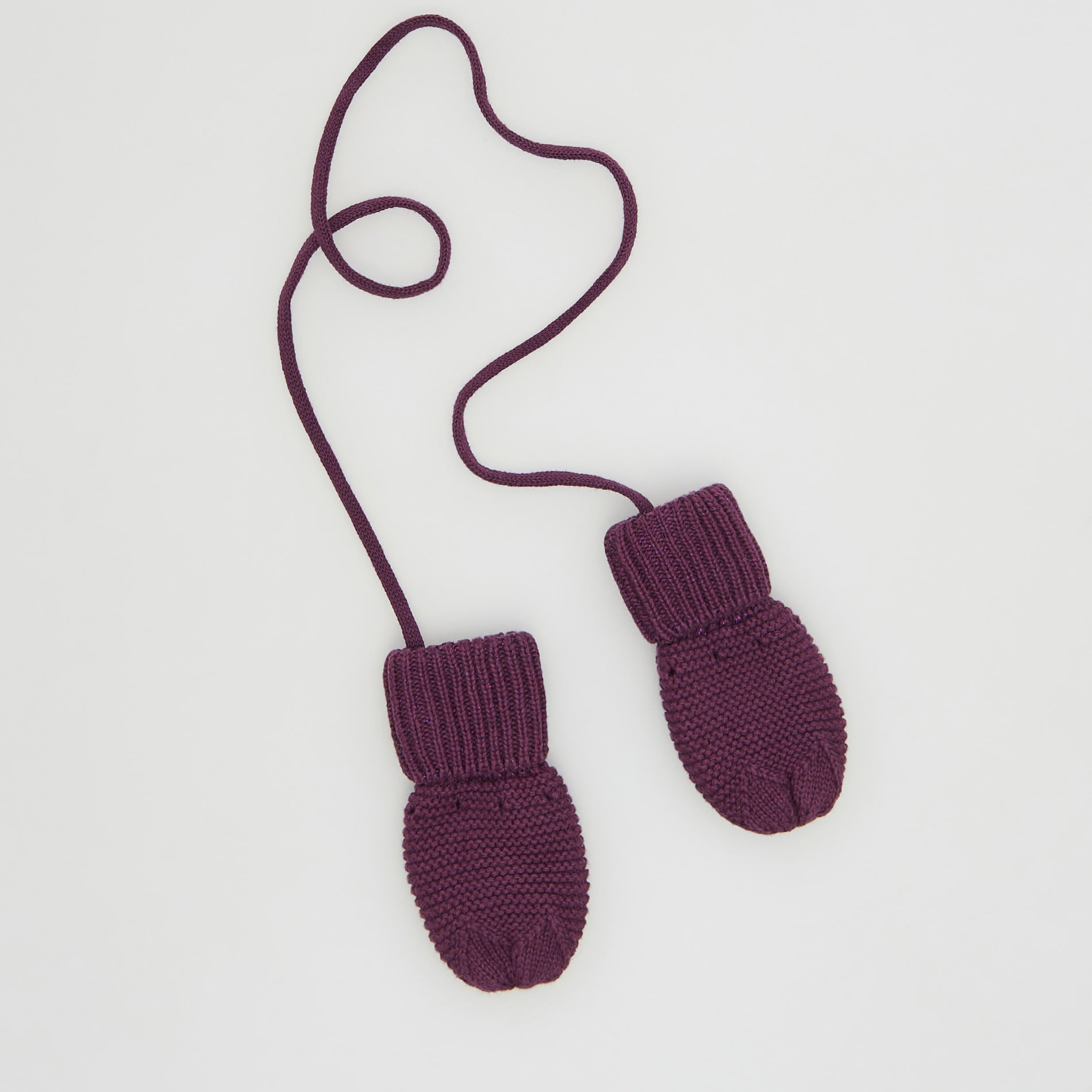 Reserved – Mănuși cu șnur – Violet accessories imagine noua 2022
