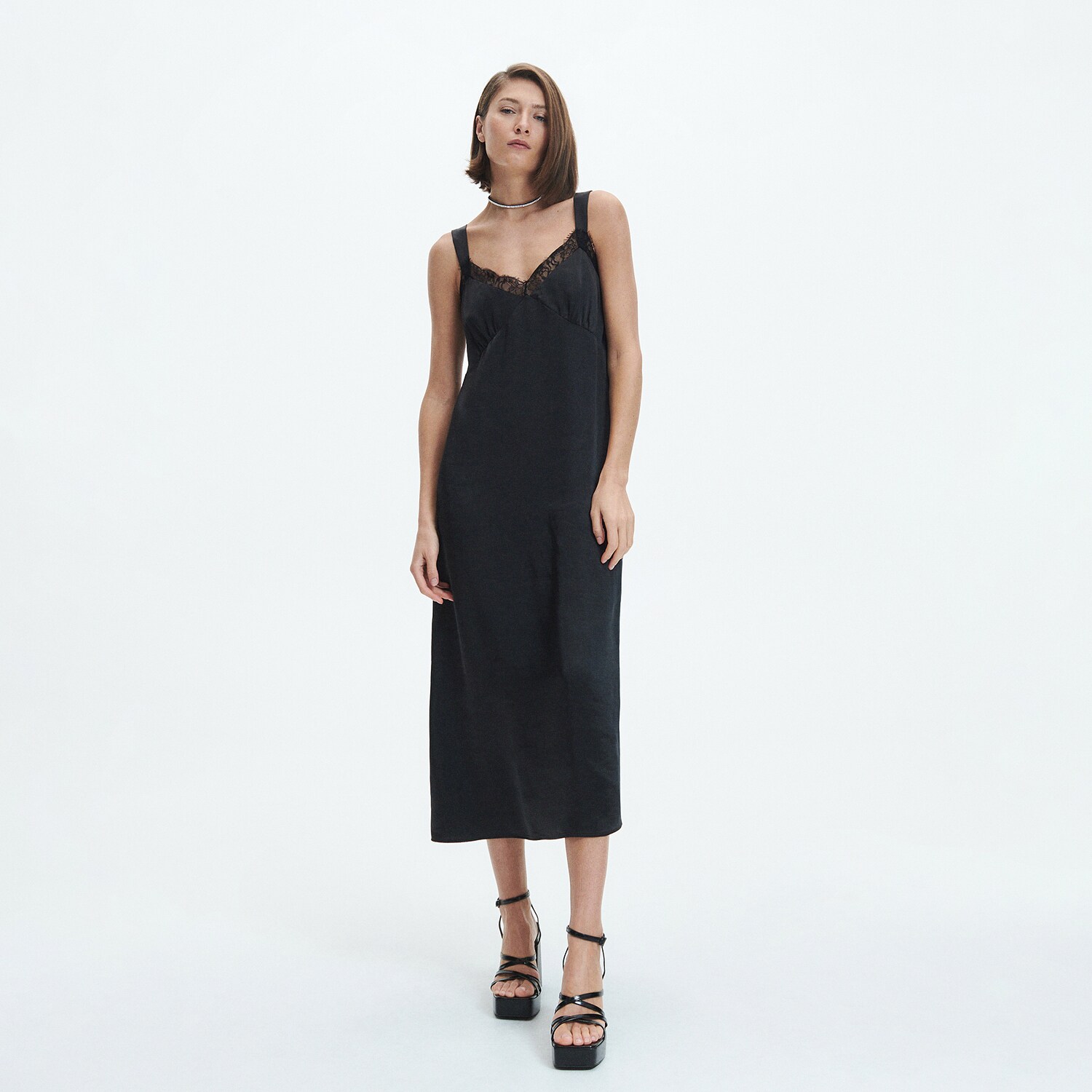 Reserved – Ladies` dress – Negru clothes imagine noua 2022
