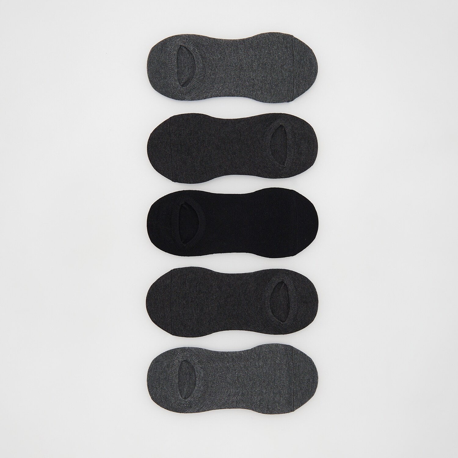 Reserved – Set de 5 perechi de șosete scurte – Gri Accessories imagine noua gjx.ro