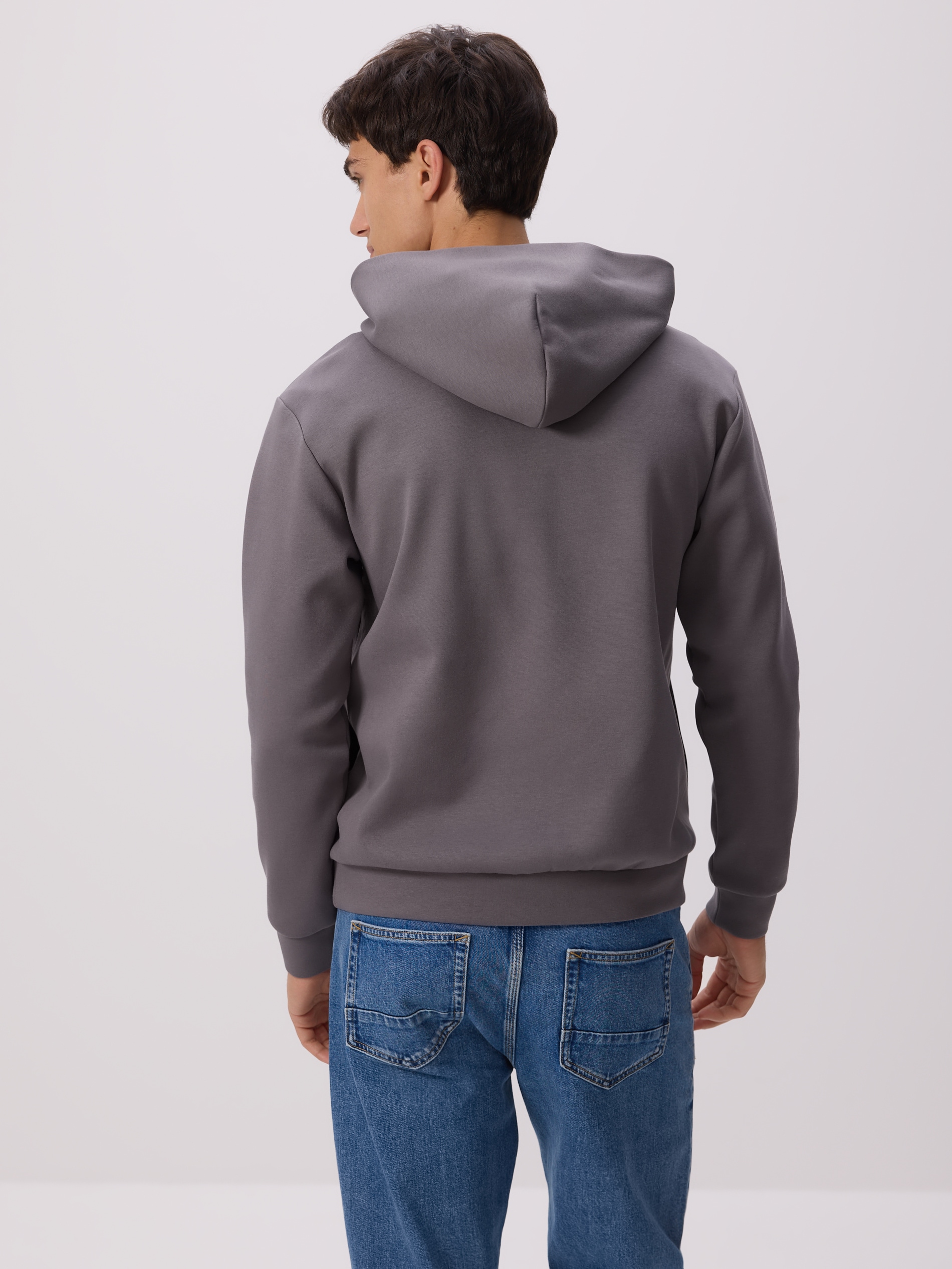 Reserved - Bluza z naszywką - ciemnoszary