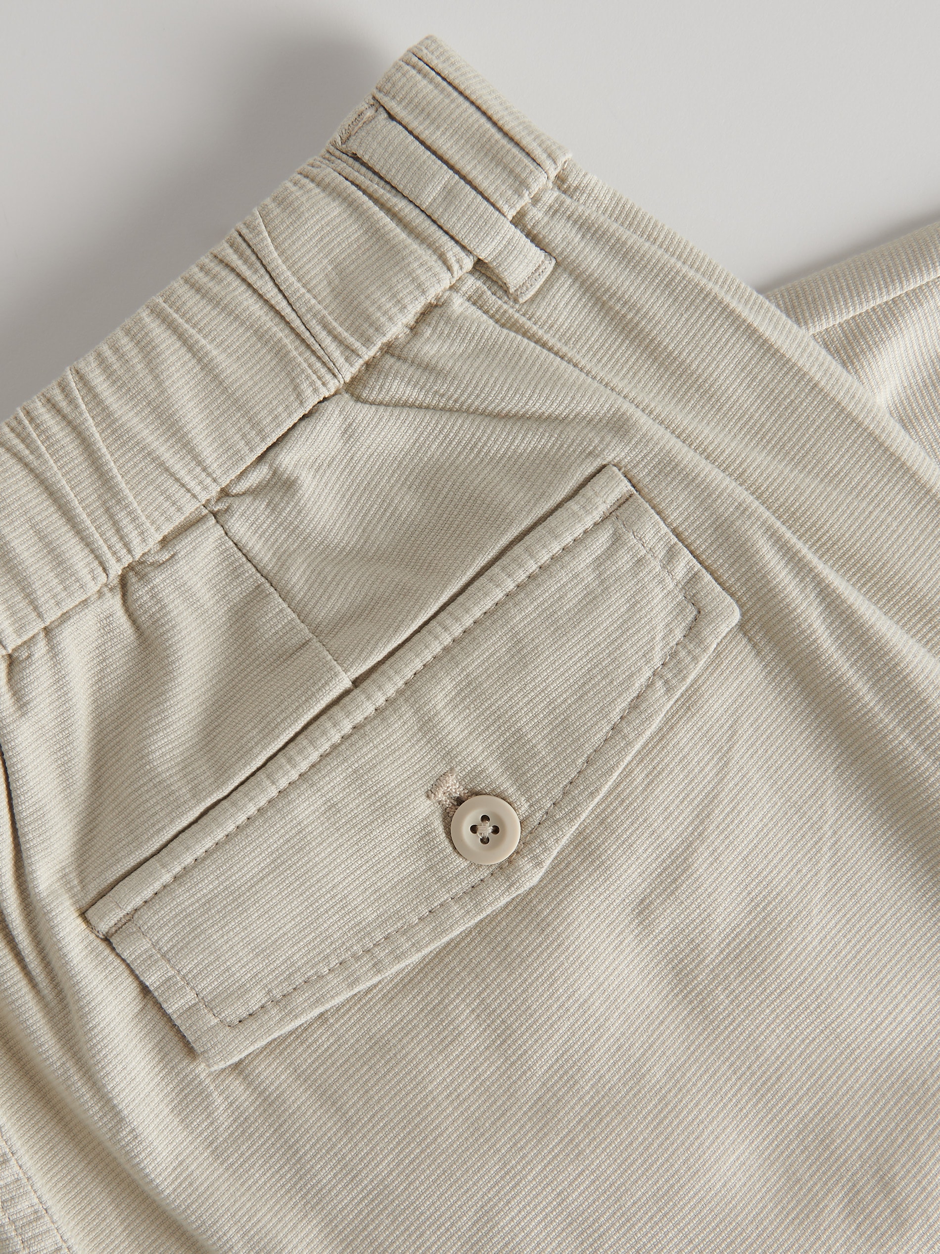 Reserved - Pantaloni slim in cotone - beige