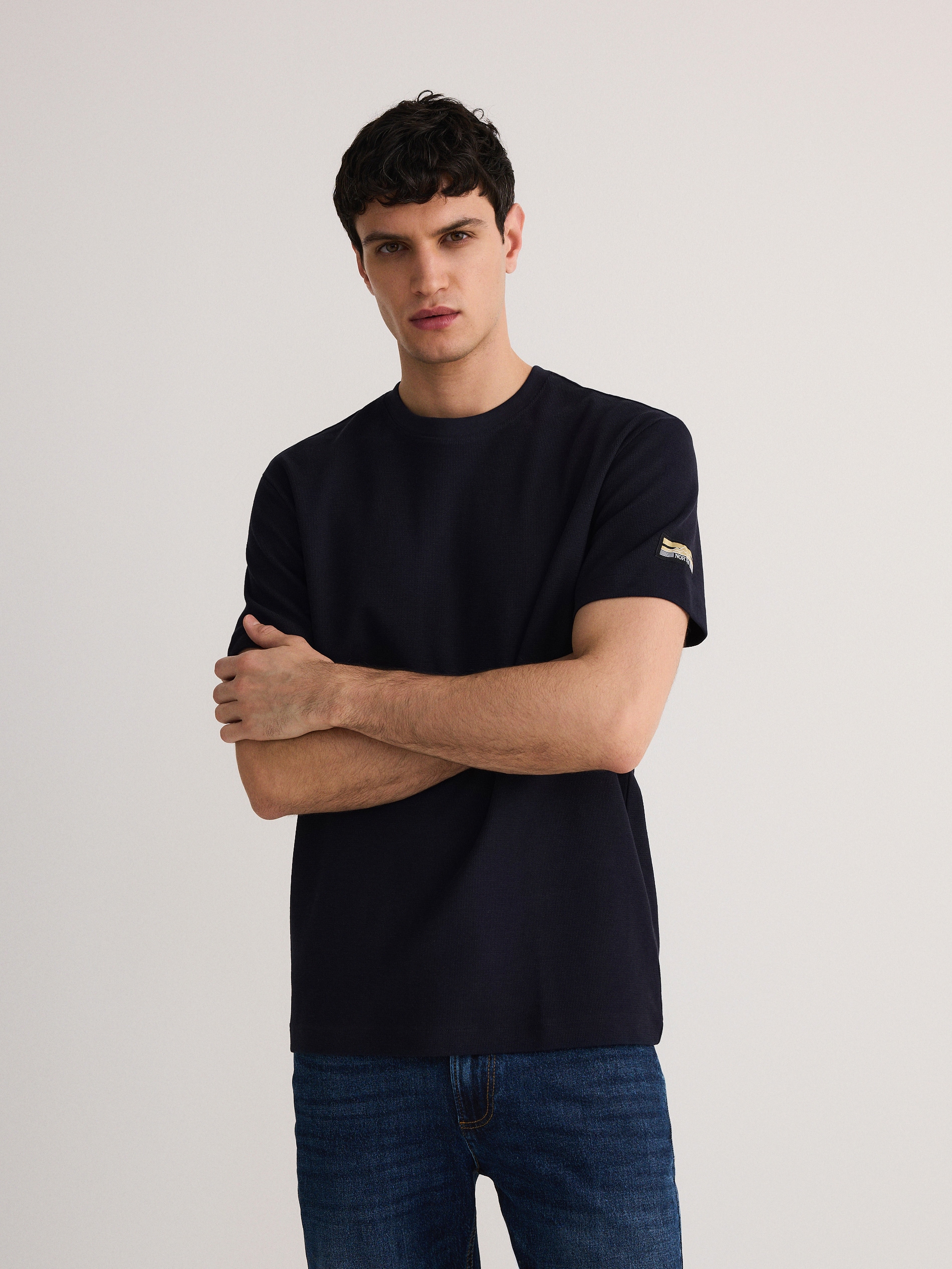 Reserved - Μπλούζα comfort fit φωτογραφία