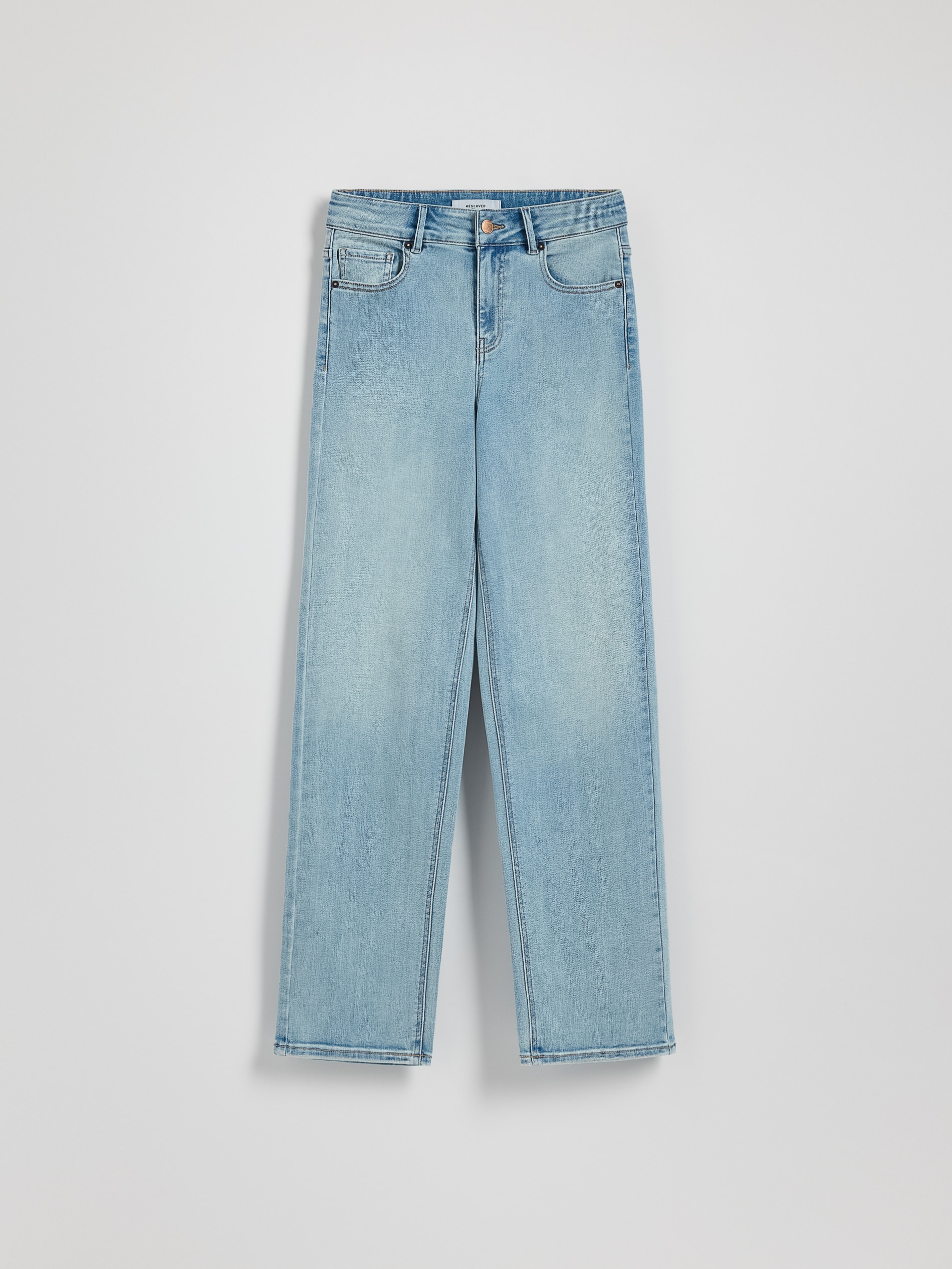 Reserved - Παντελόνι με διακοσμητική λεπτομέρεια σε σχήμα τριαντάφυλλου φωτογραφία