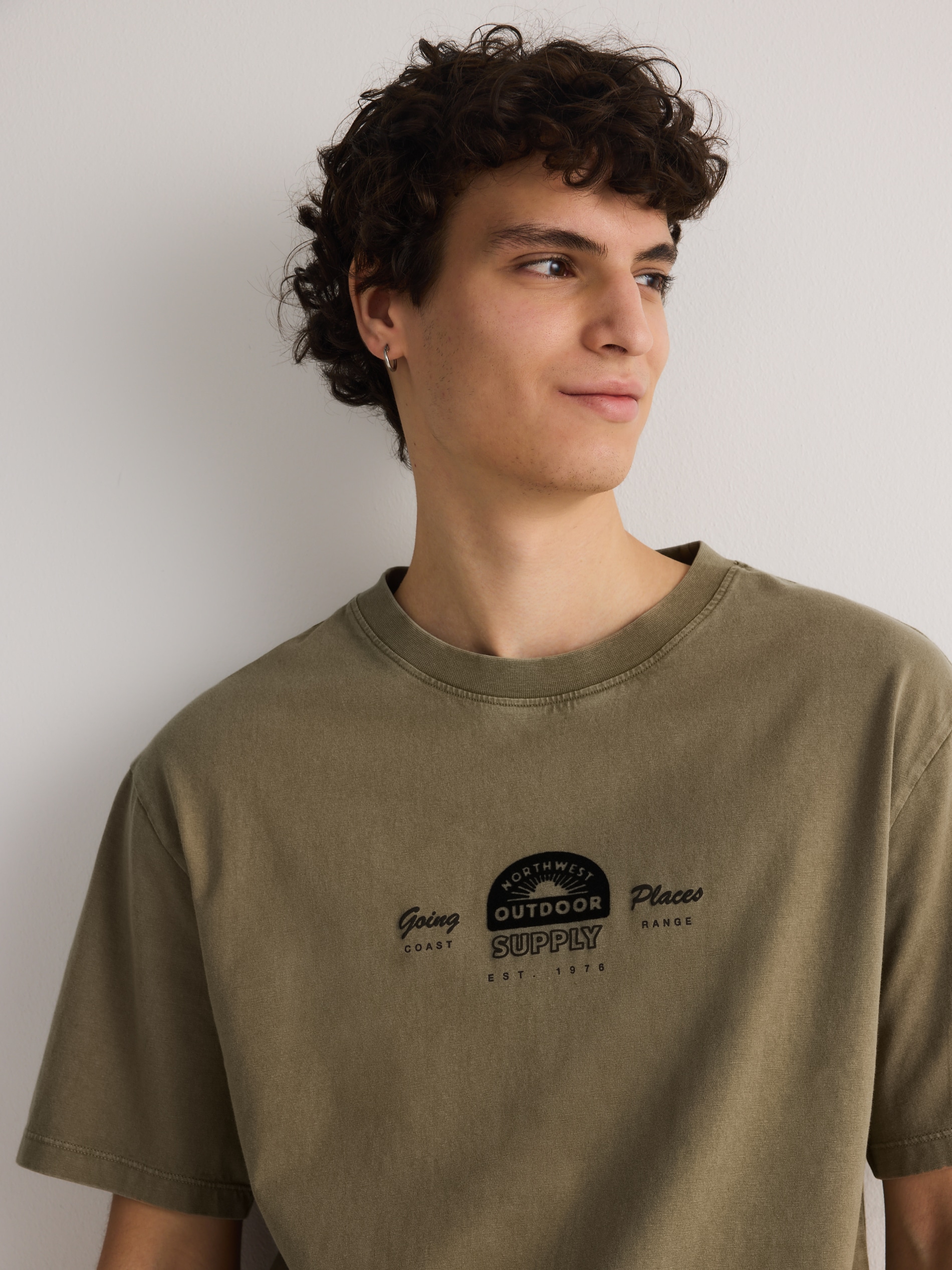 Reserved - Μπλούζα oversize με τύπωμα φωτογραφία