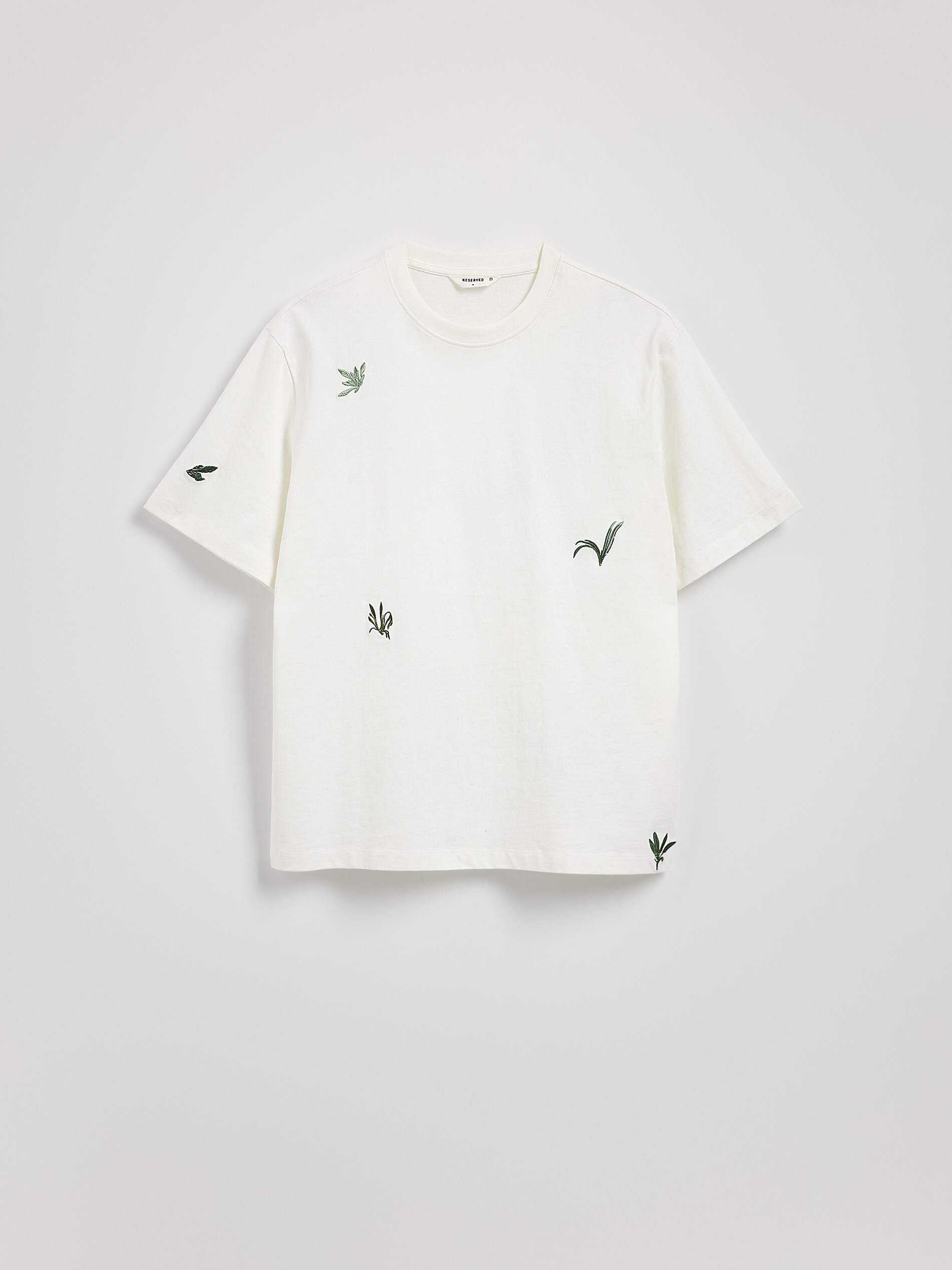 Reserved - Μπλούζα relaxed fit με κέντημα φωτογραφία