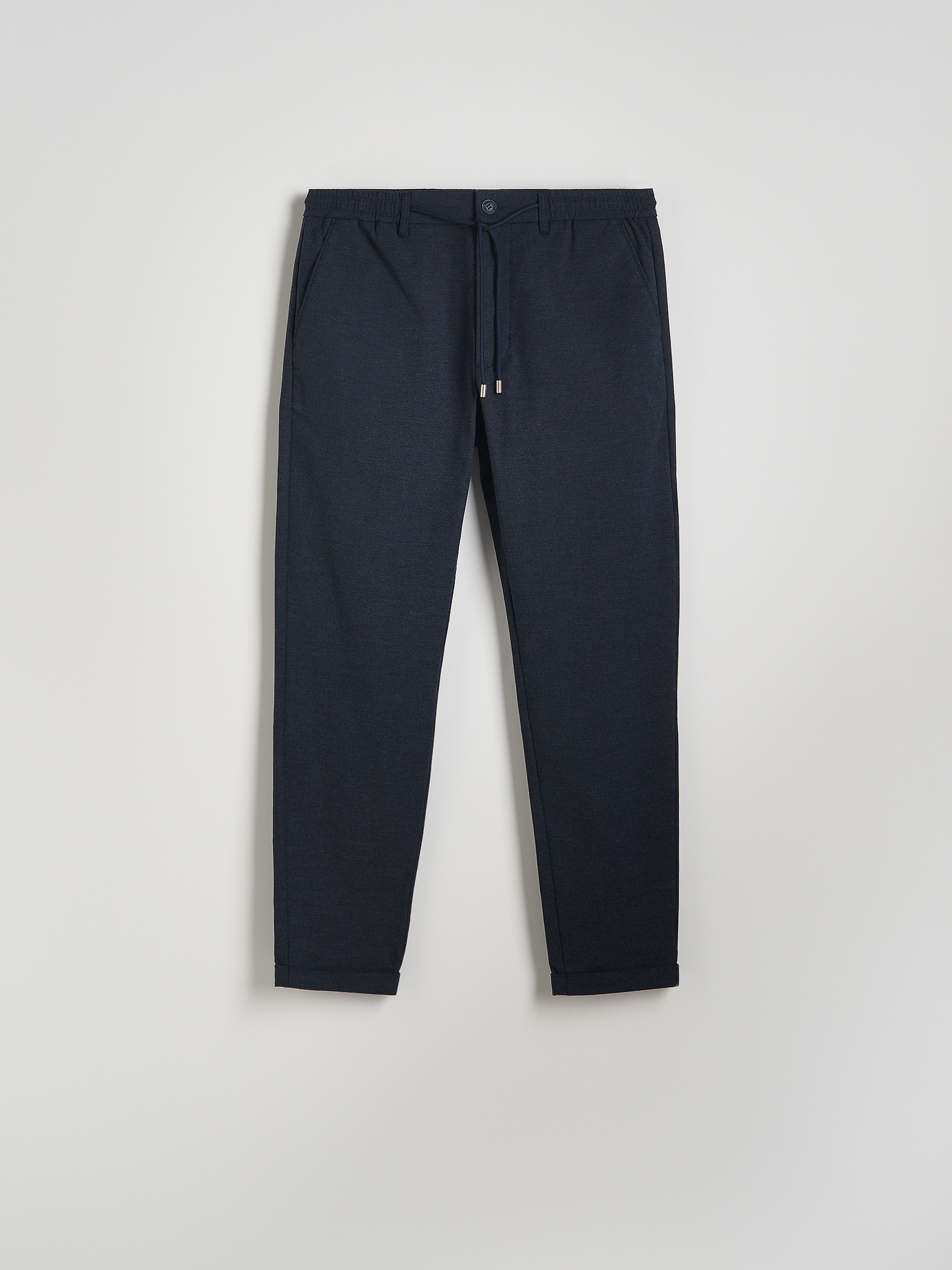 Reserved - Pantaloni carrot fit - steel blue