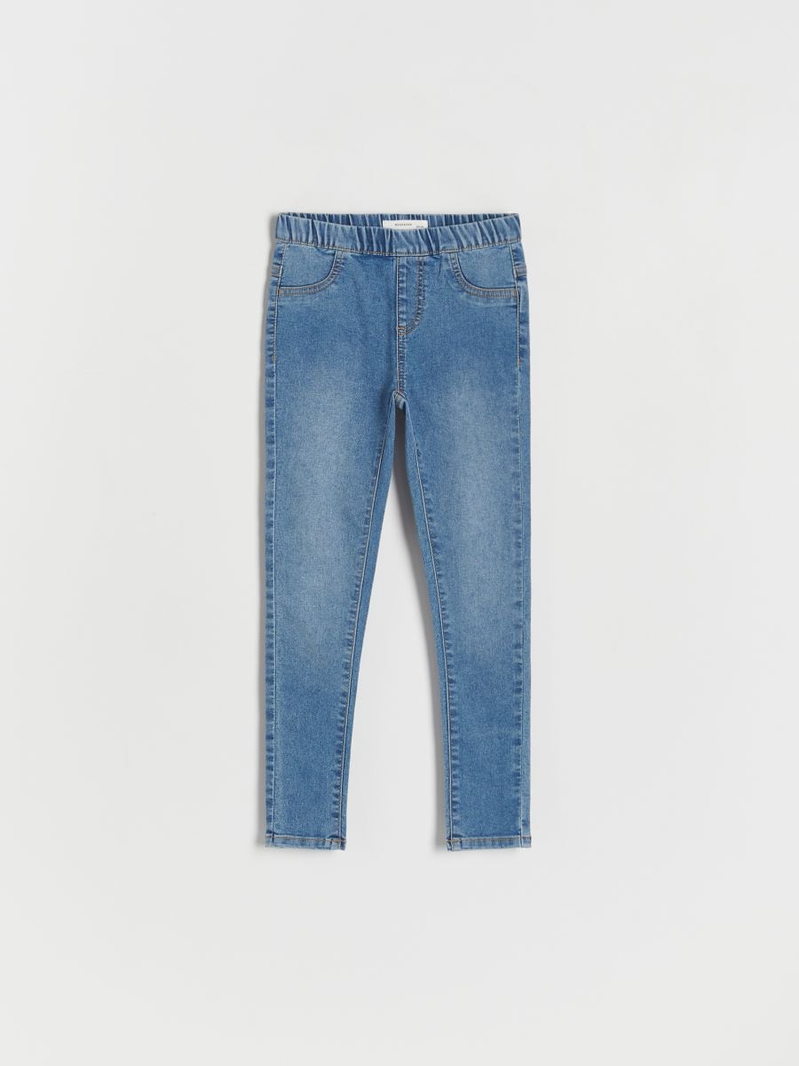 Elastic jeggings - blue jeans - RESERVED