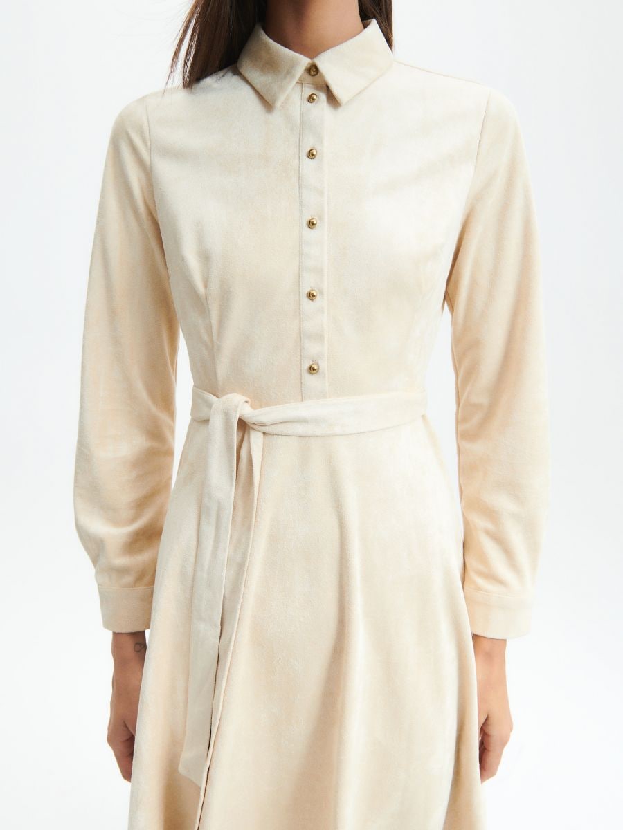 Hemdkleid - beige - RESERVED - 3