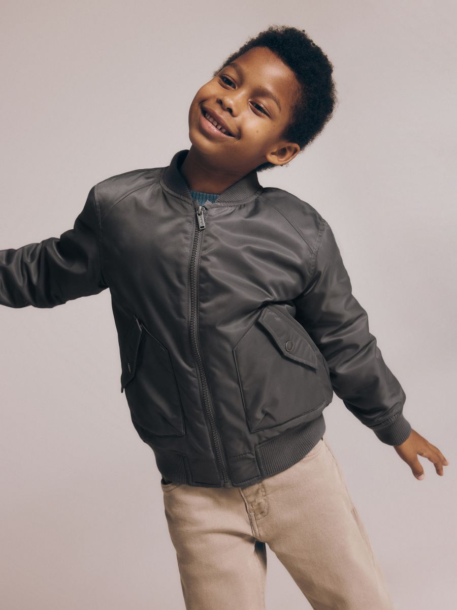 Bomber jacket - dark grey - RESERVED - 9