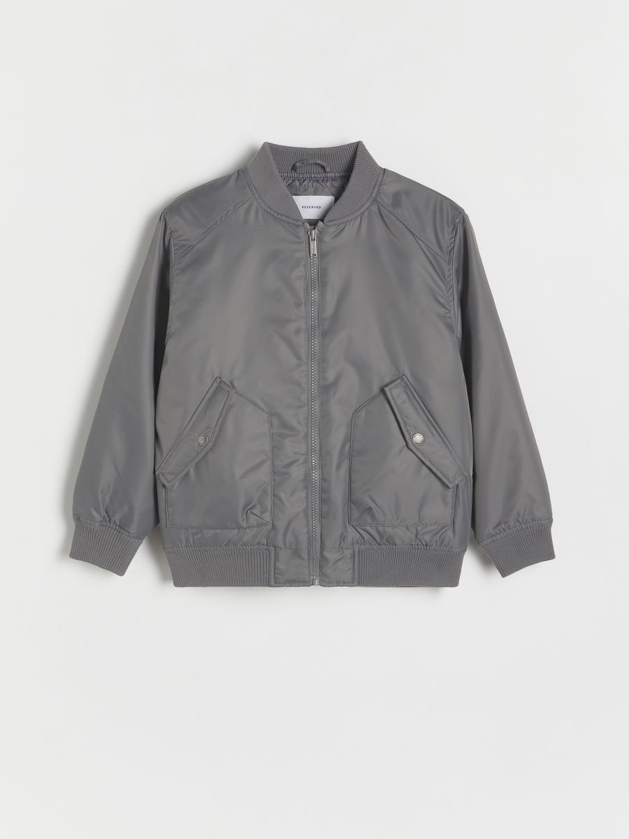 Bomber jacket - dark grey - RESERVED - 2