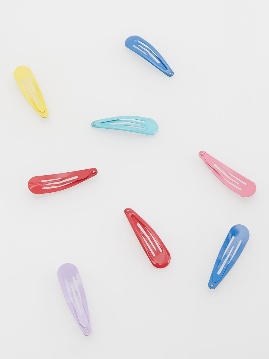 Bunte Haar-Clips - bunt - RESERVED - 2