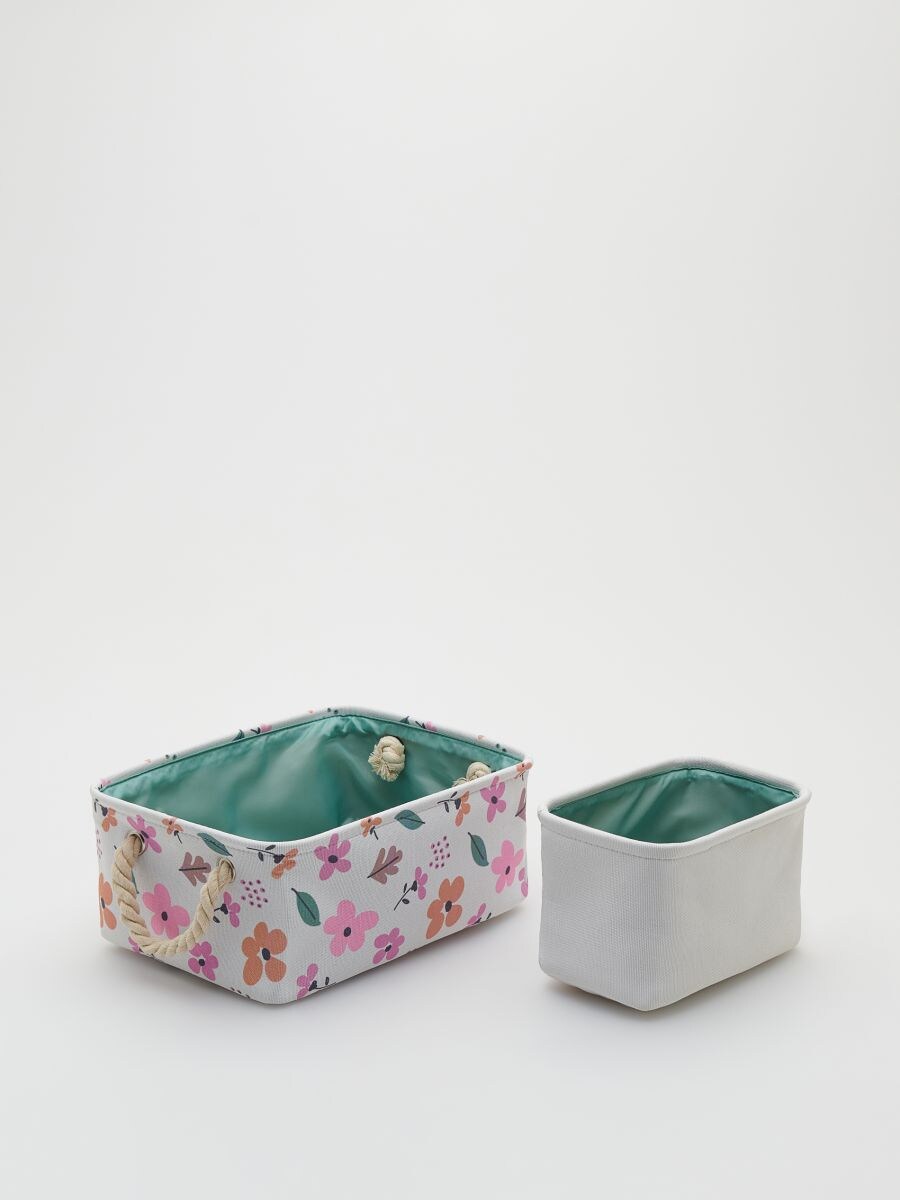Storage baskets 2 pack - cream - RESERVED - 3
